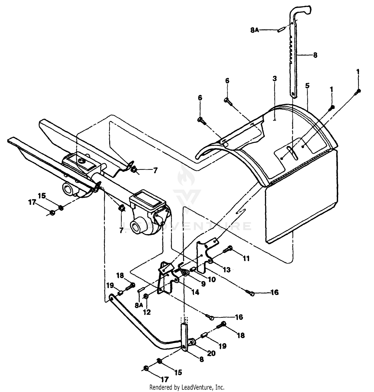 Troy bilt bronco discount parts