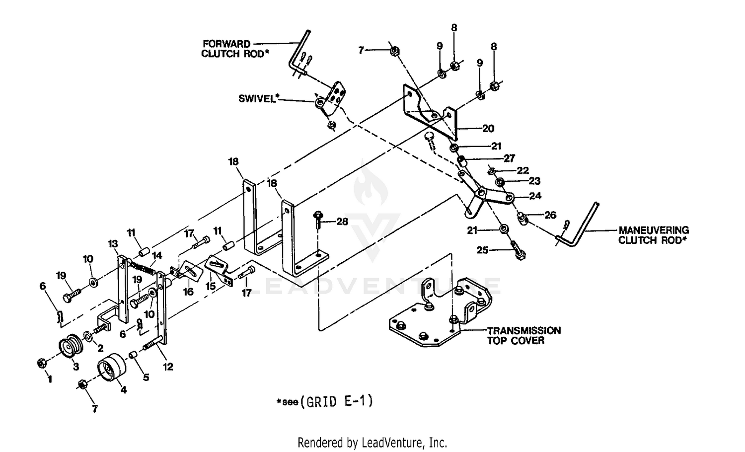 FORWARD/REVERSE IDLER ASSEMBLY