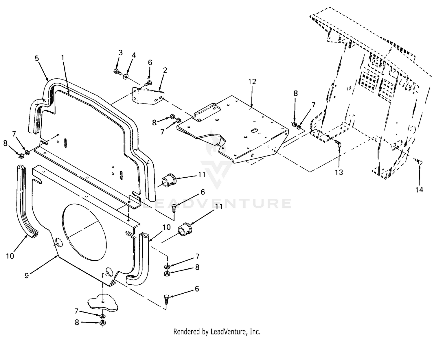 Battery Tray & Bulkhead
