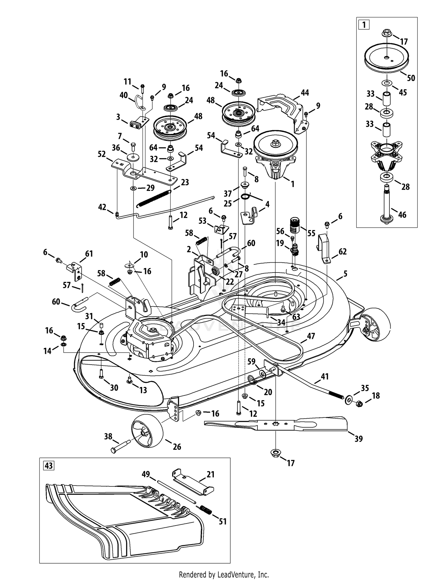 Mower Deck 42-Inch
