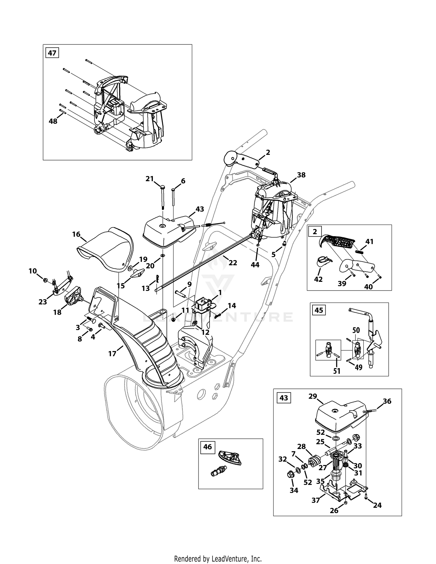 Extended Chute 2-Way & 4-Way