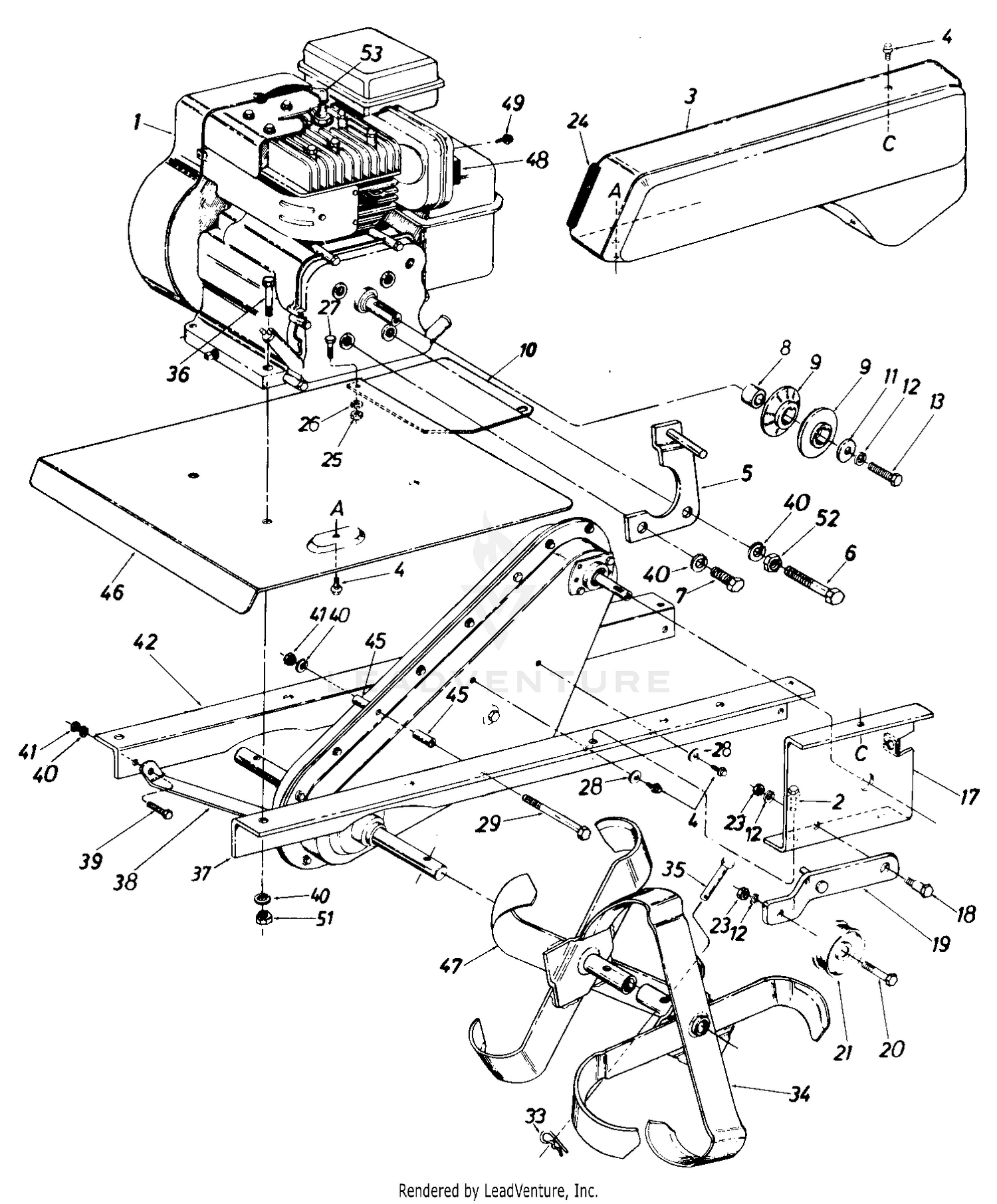 Mtd Garden King Mdl 210 310 205 Parts