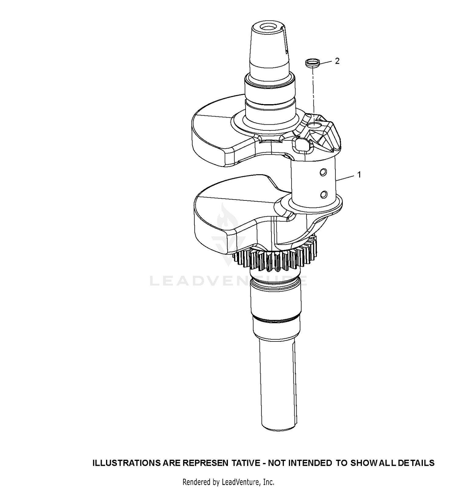 KT730-3063 CrankShaft