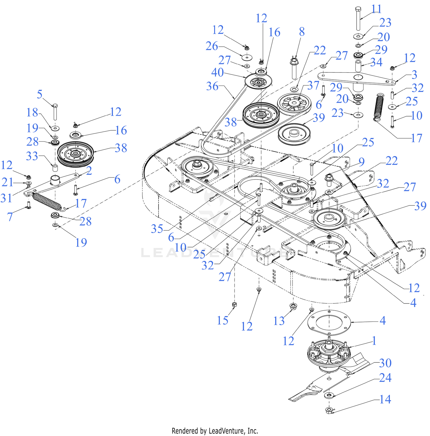 Belts, Blades & Spindles