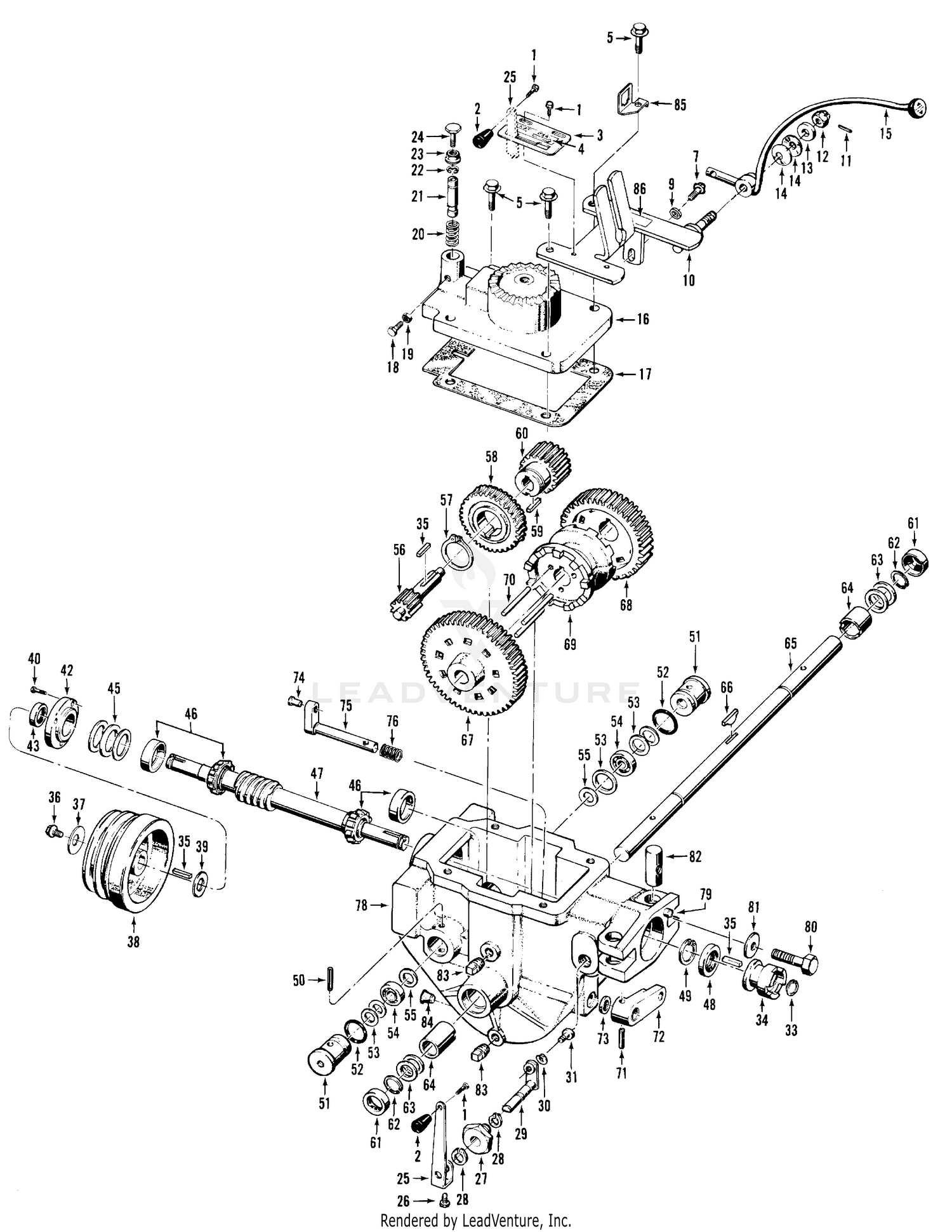 Power Unit Transmission Assemblies