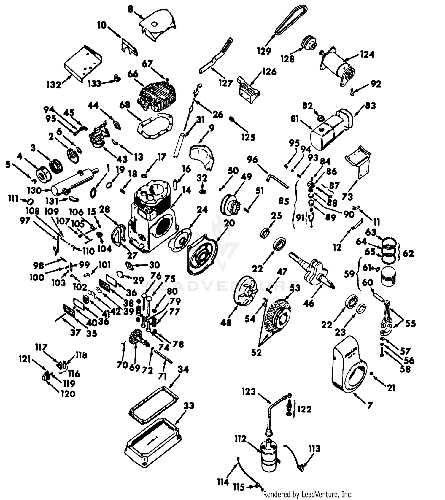 Engine-K241a-10 Hp