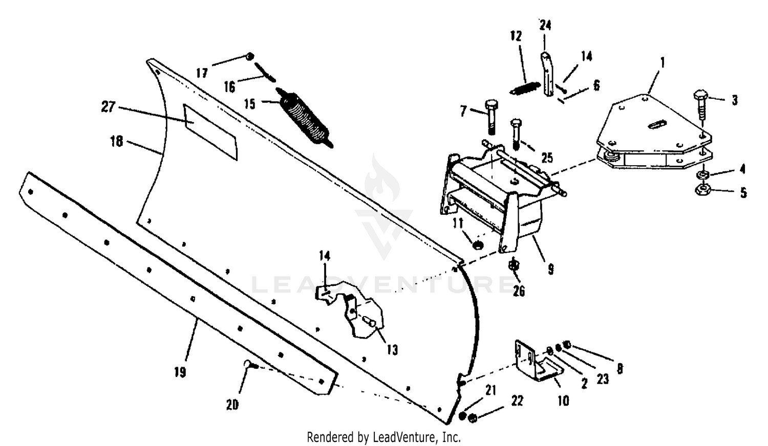 54" BLADE ATTACHMENT