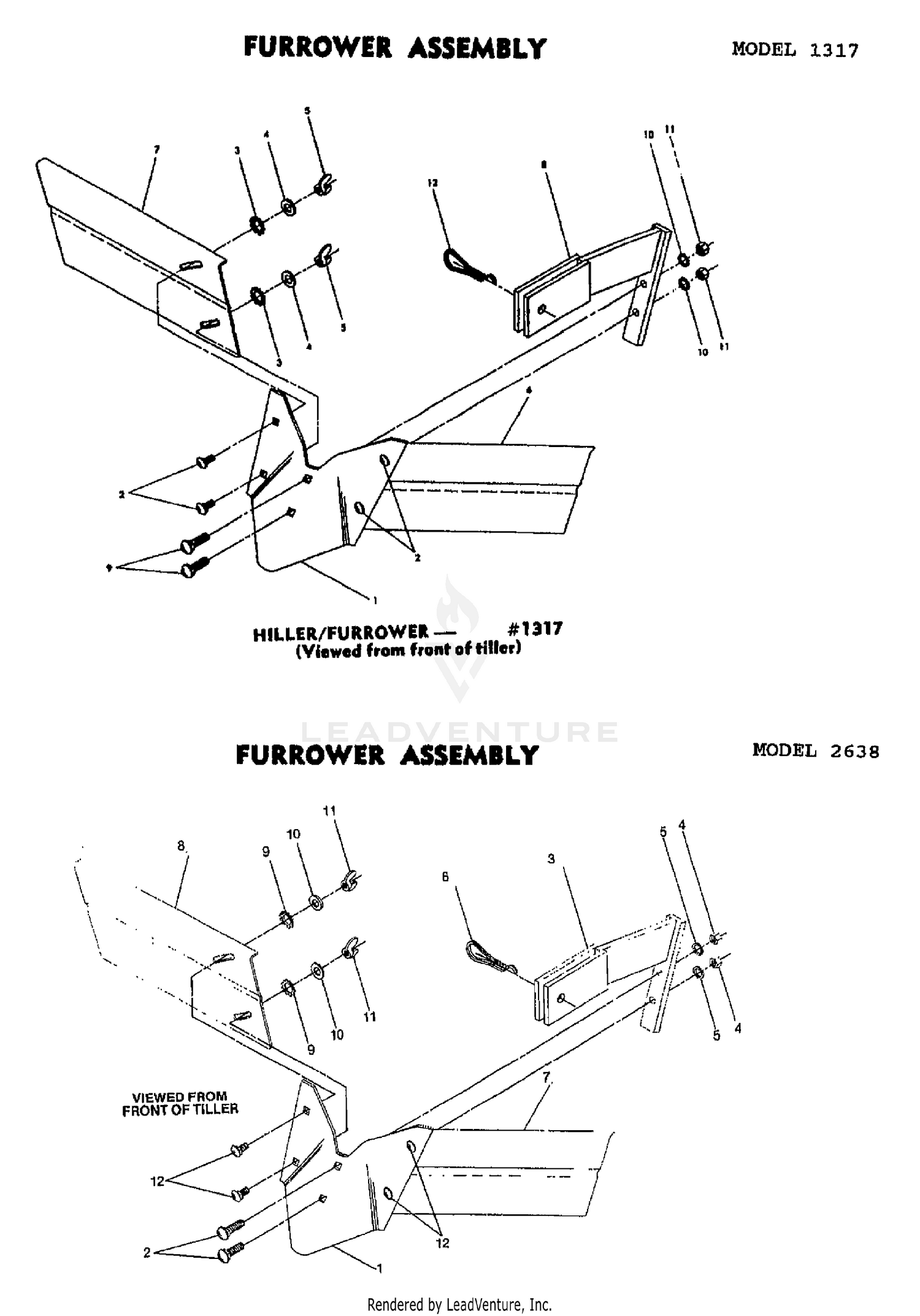 FURROWER ASSEMBLY