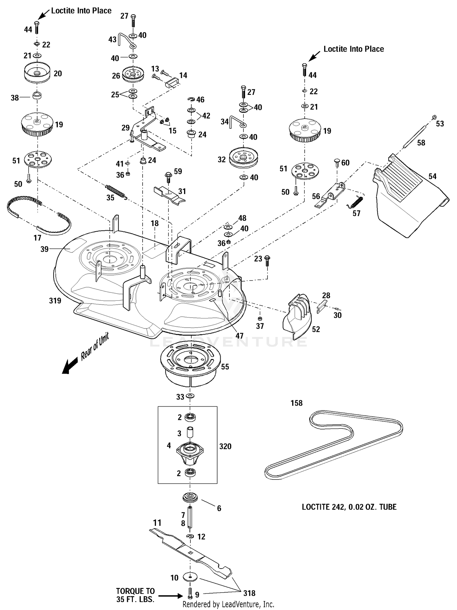 Mower Deck Assembly