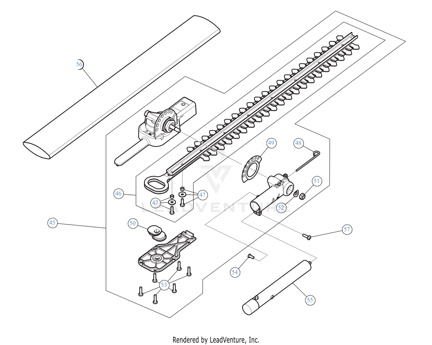 Gearbox & Blade