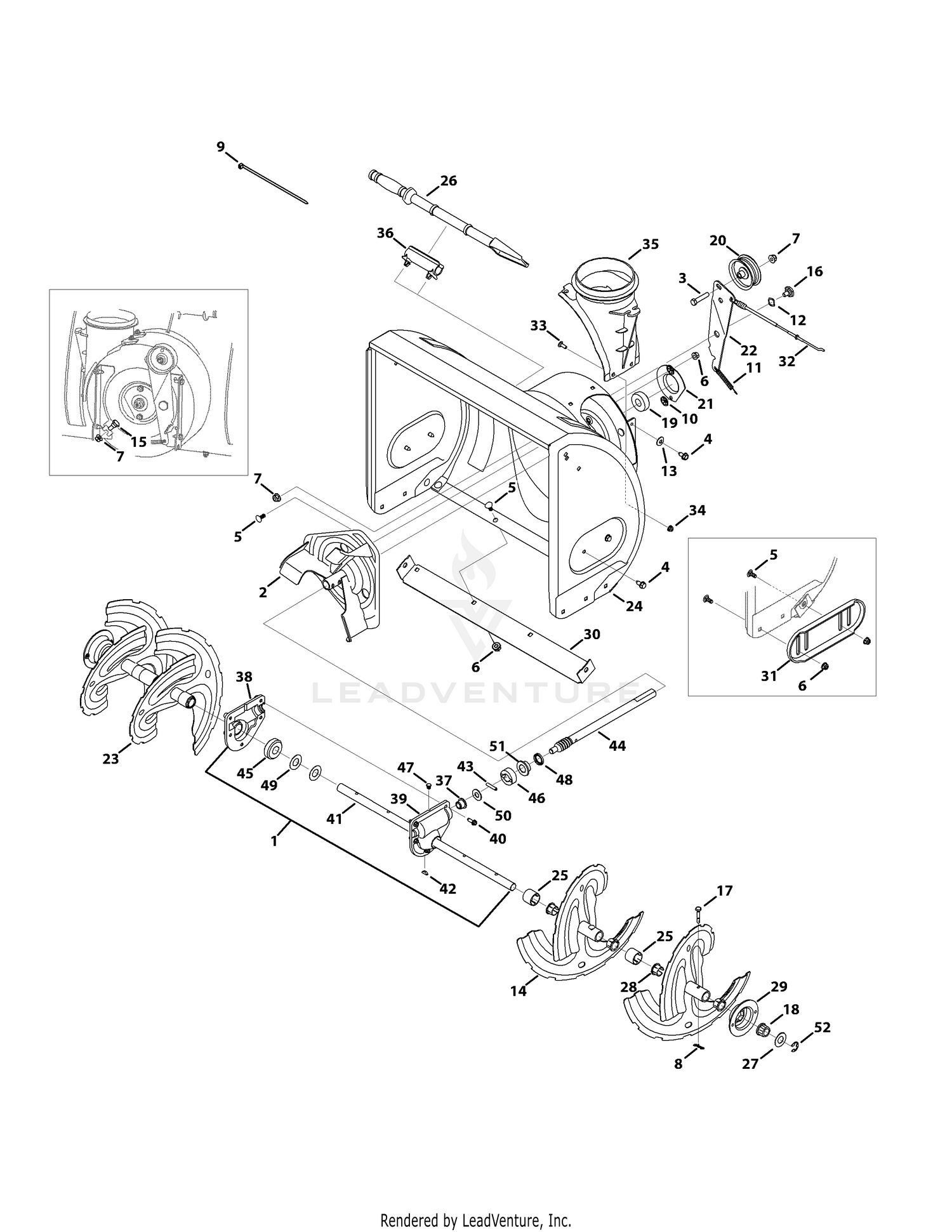 Auger & Housing