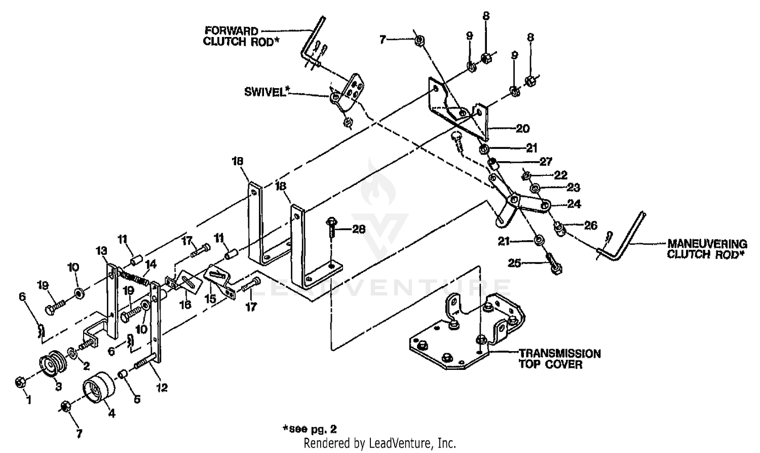 FORWARD/REVERSE IDLER ASSEMBLY