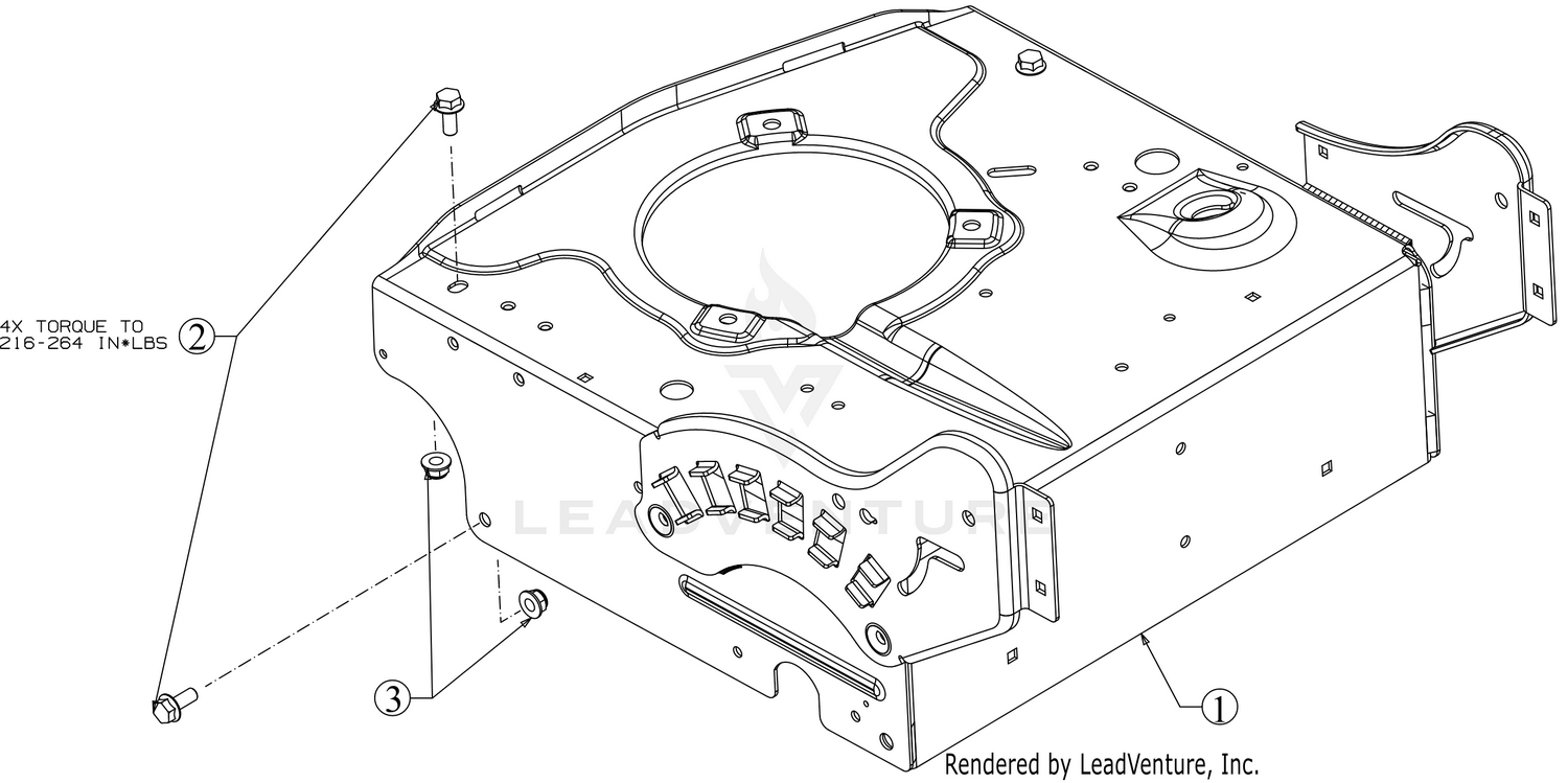 Cub Cadet CC 600 12ACW62R710 2016 Frame