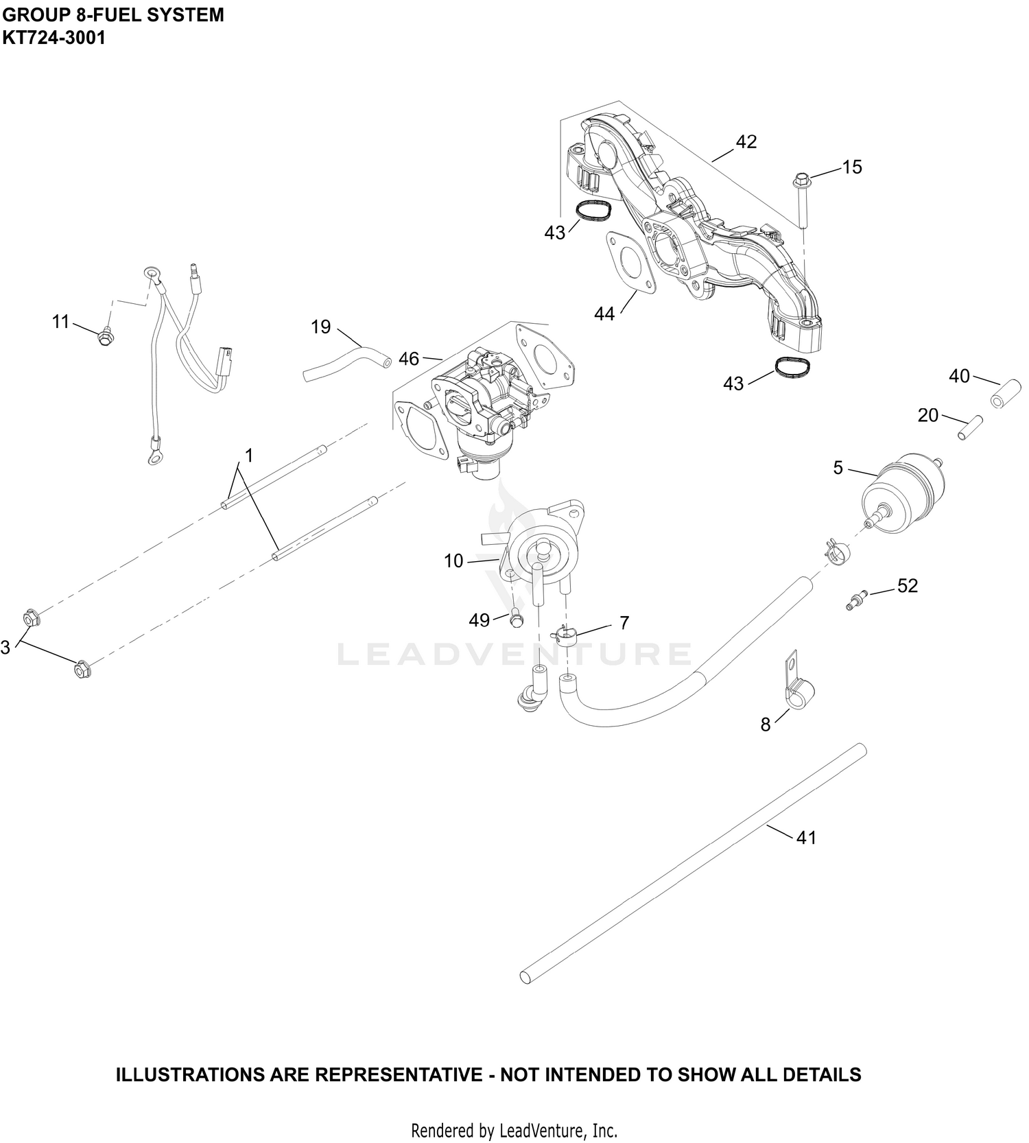KT724-3001 Fuel System