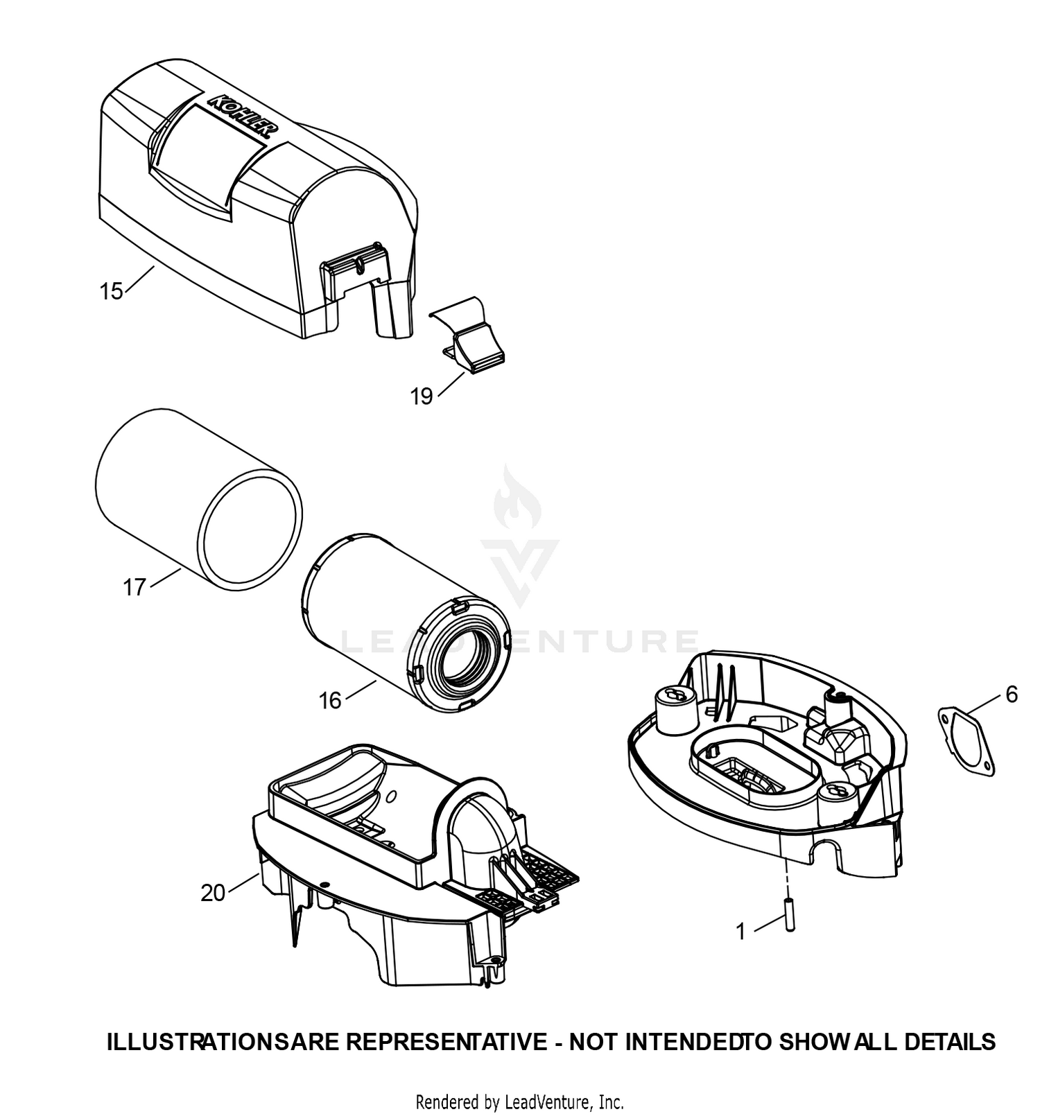 KT726-3005 Air Intake
