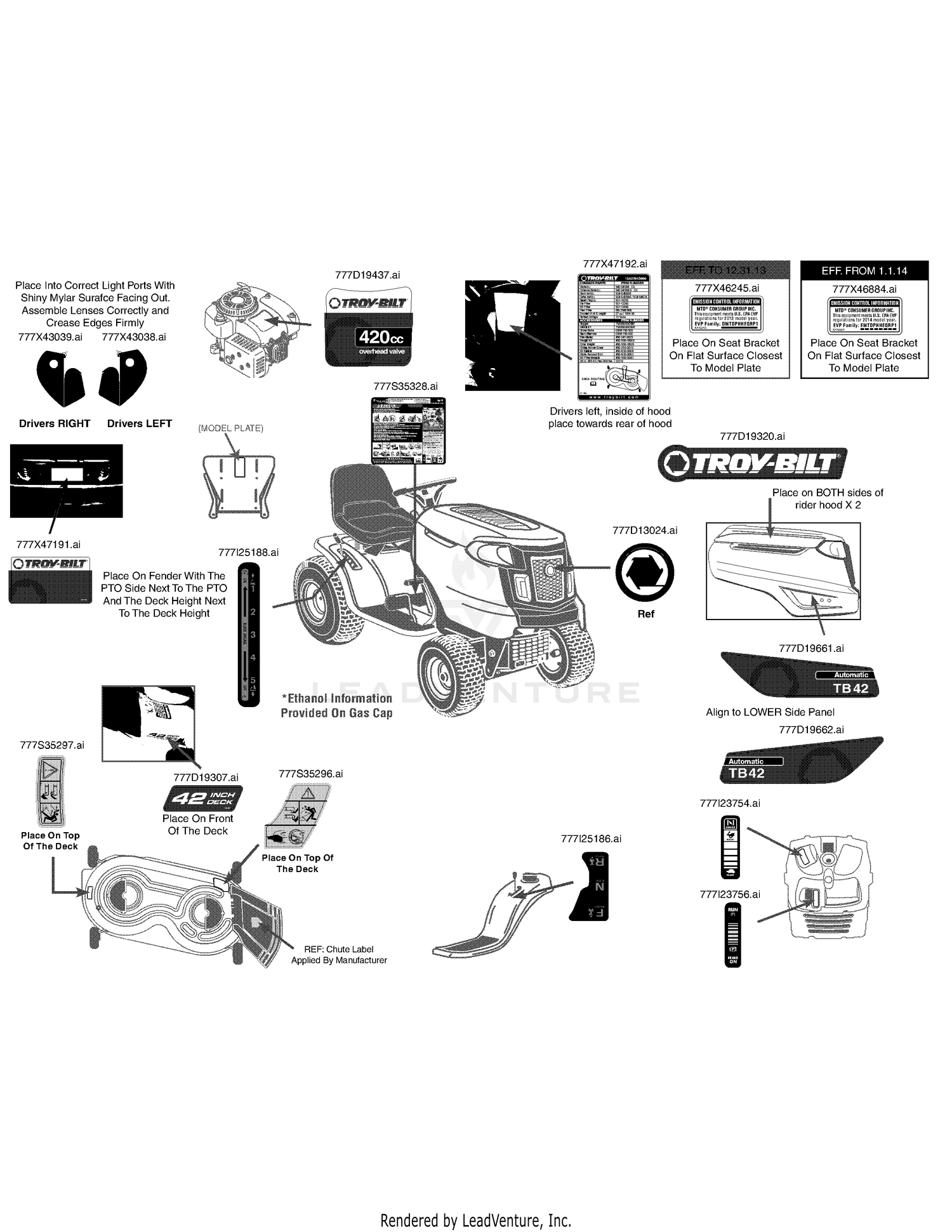 Assembly diagram
