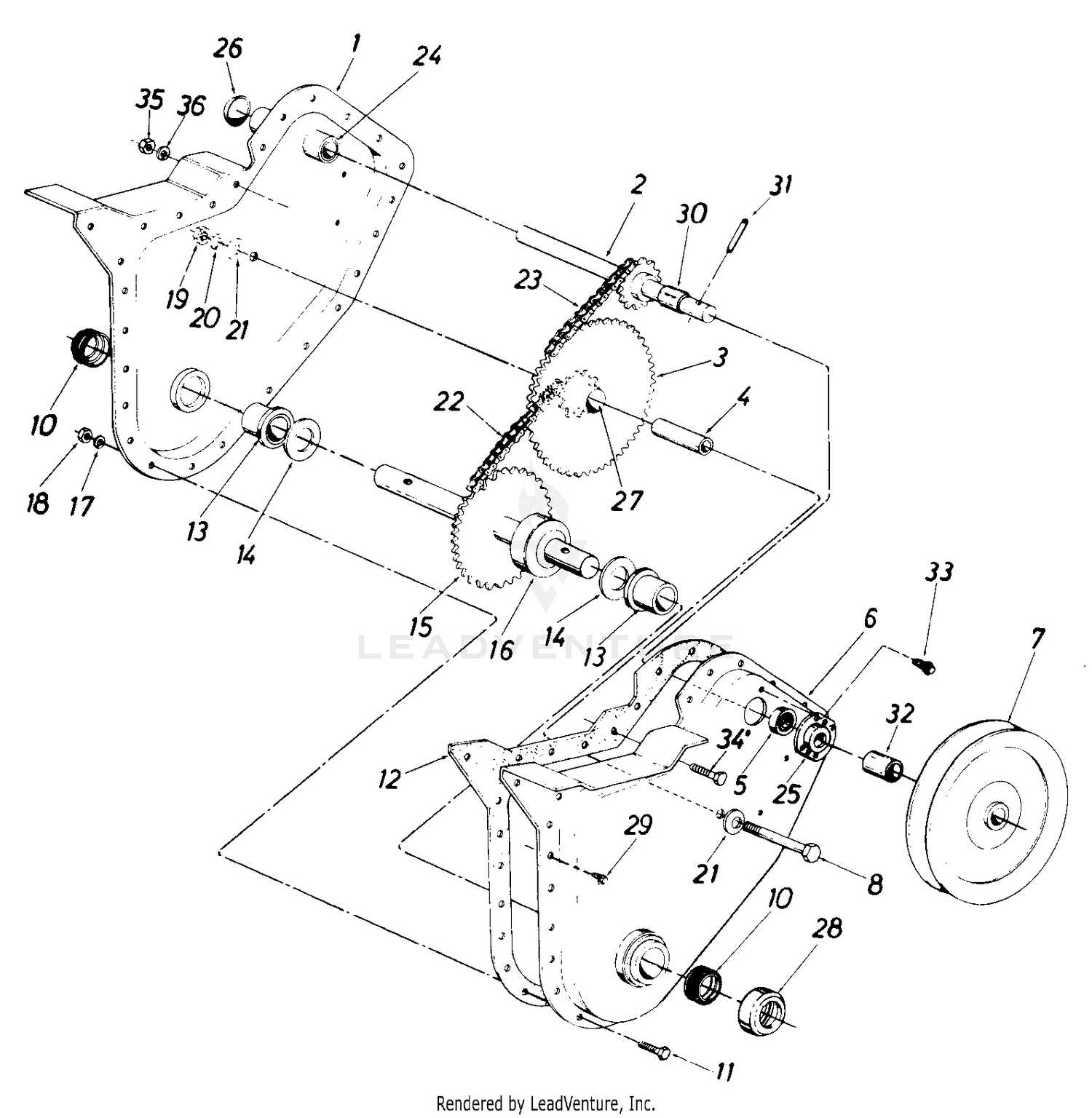 Chain Case Assembly