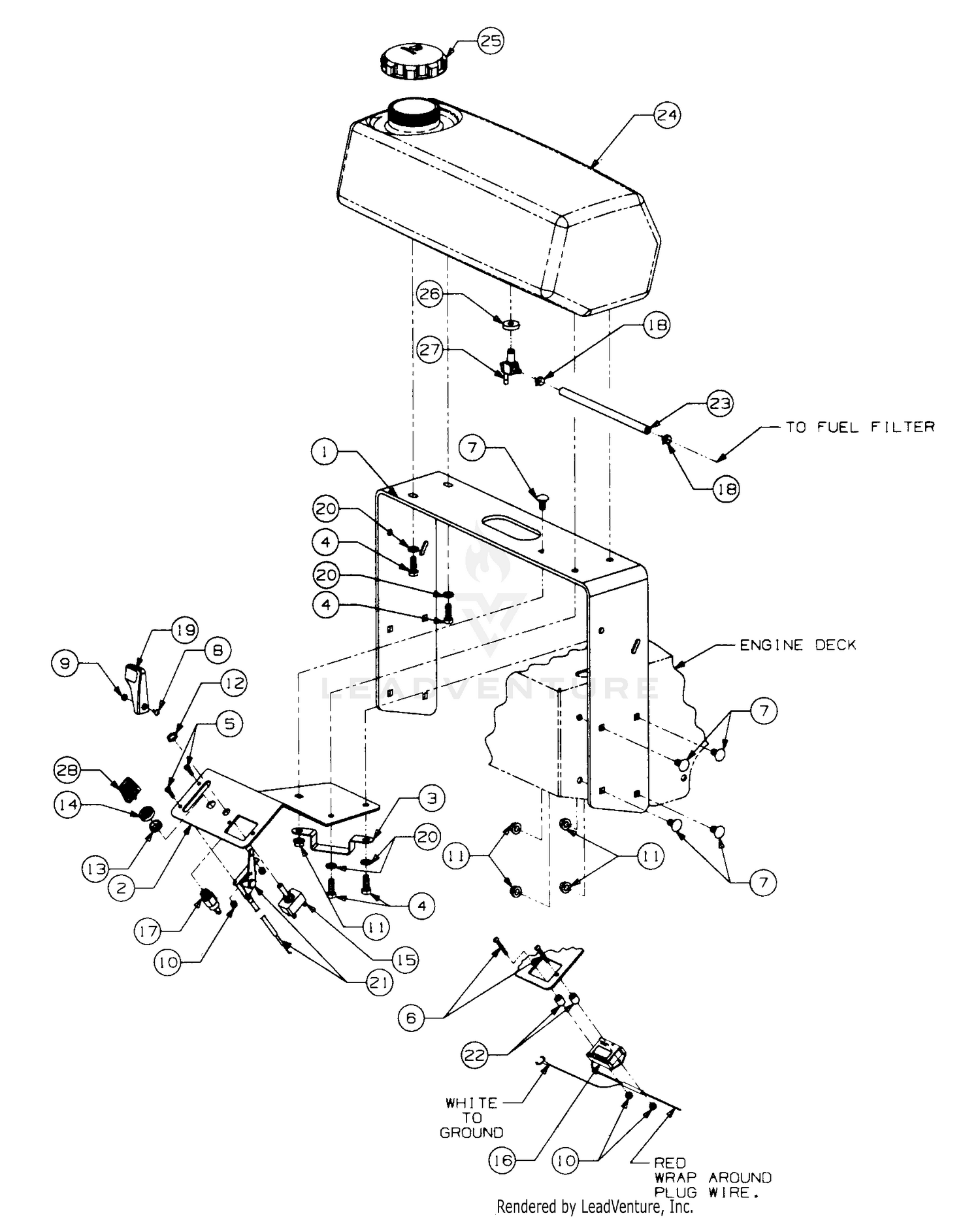 Lower Handle Support Assembly