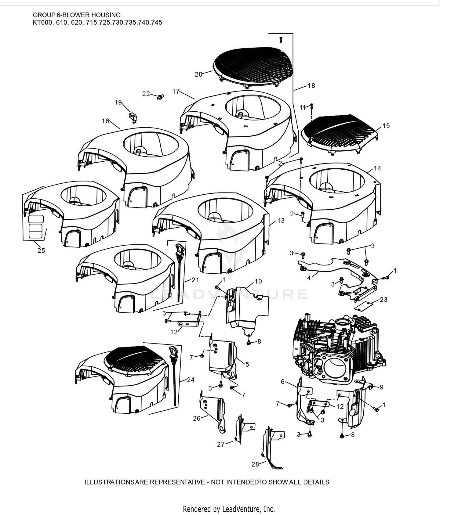 KT745-3102 Blower Housing