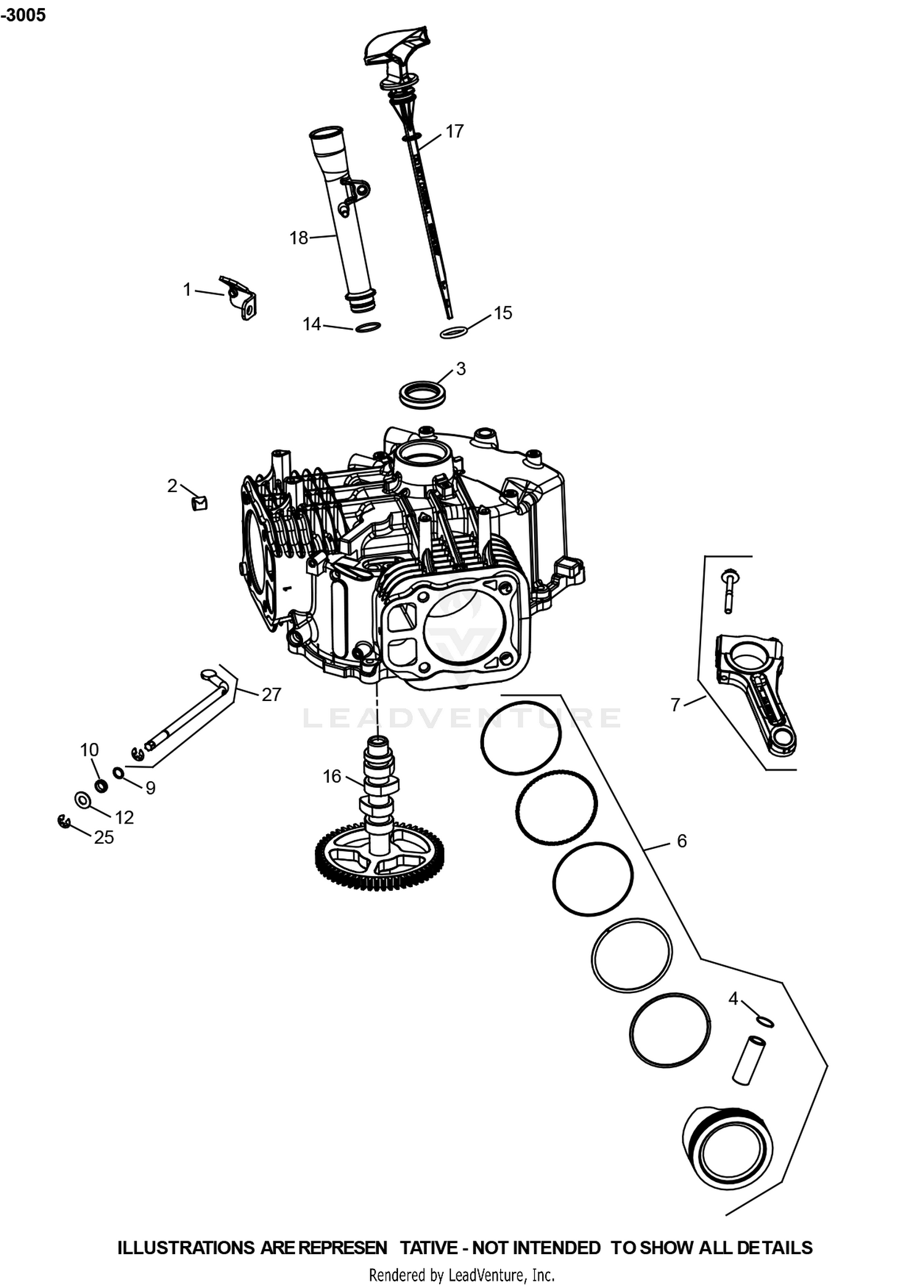 KT726-3005 CrankCase