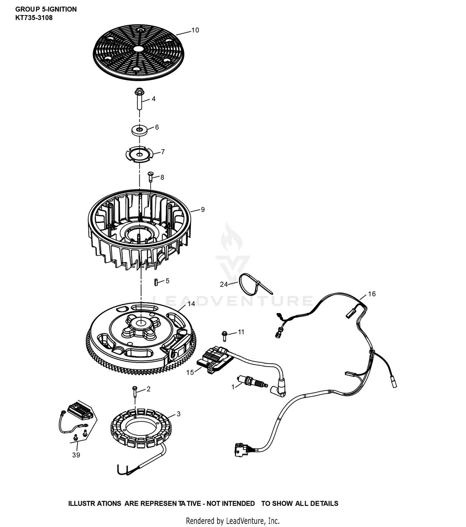 KT735-3108 Ignition & Charging