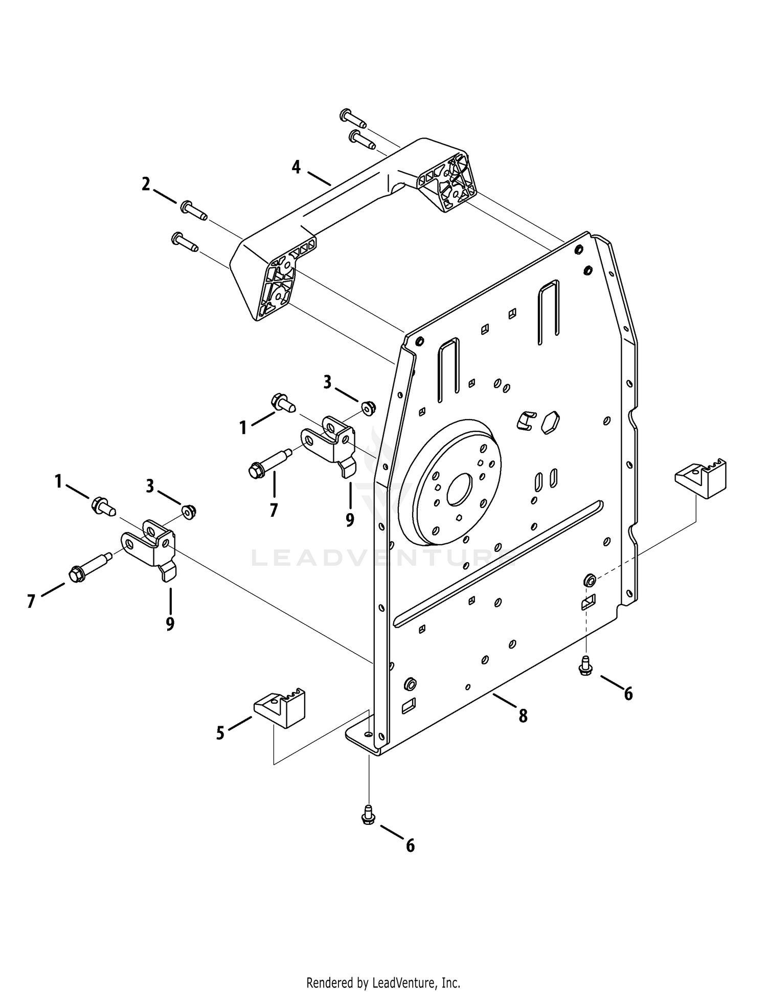 FLEX Pressure Washer Attachment-Handle & Support