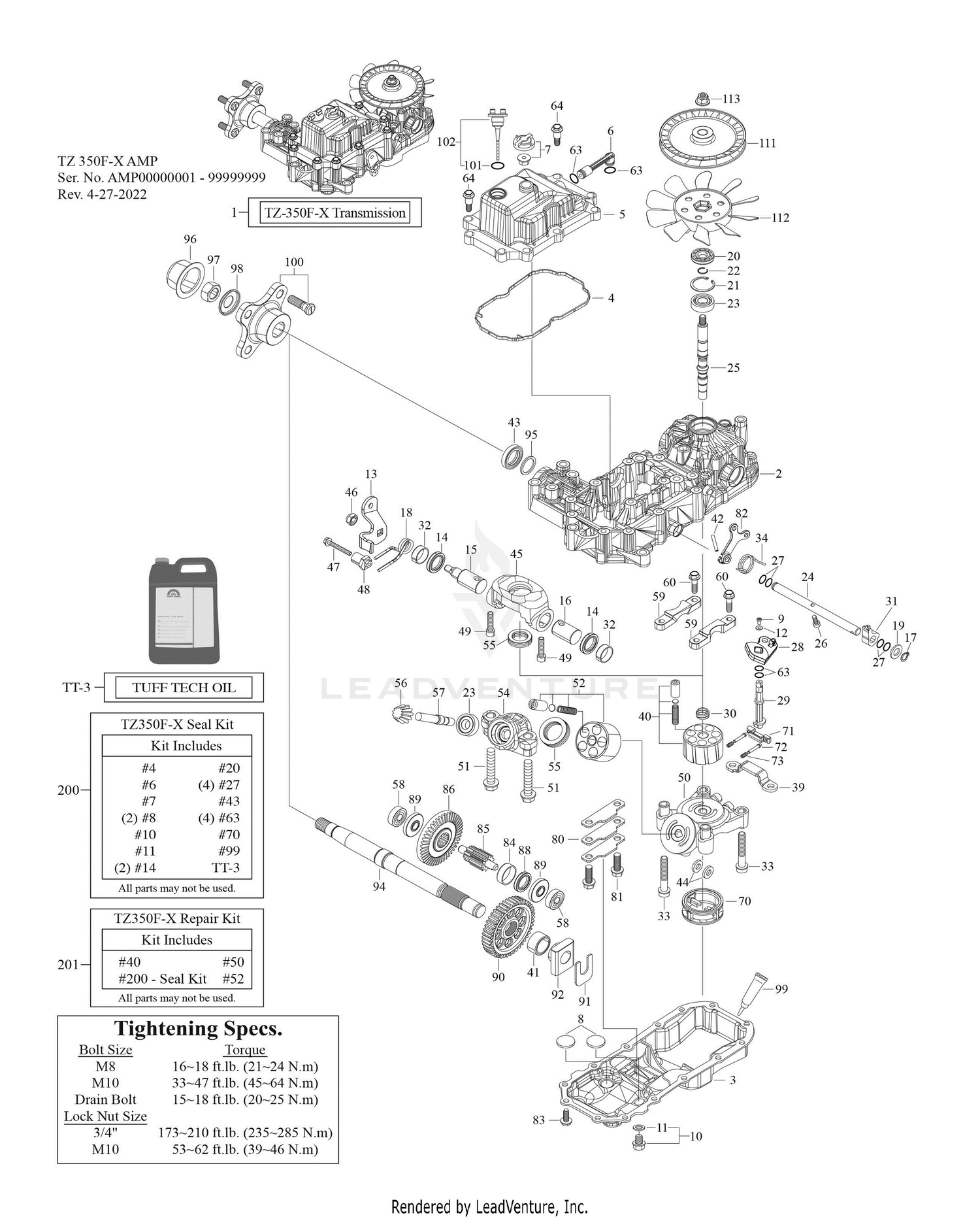 Assembly diagram