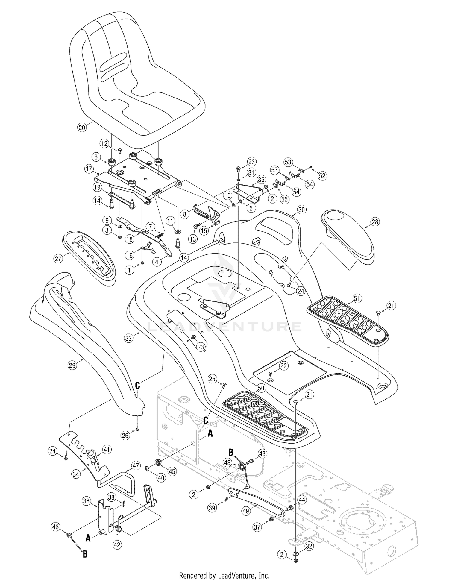Seat and Fender