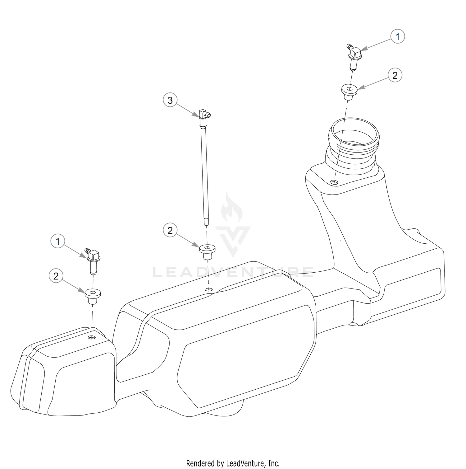 Fuel Tank Service Parts - 606432