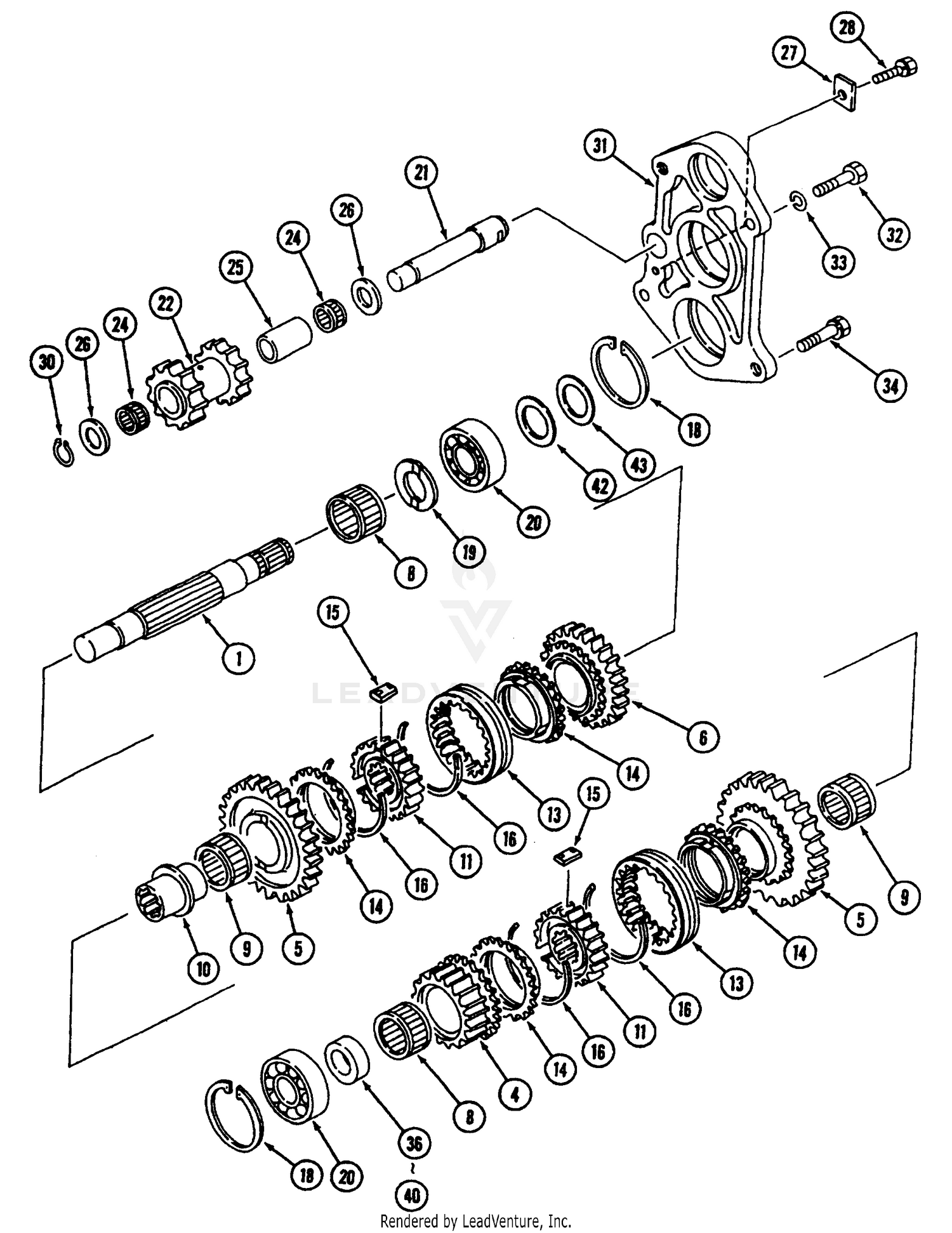 Transmission 2WD (Part 2)