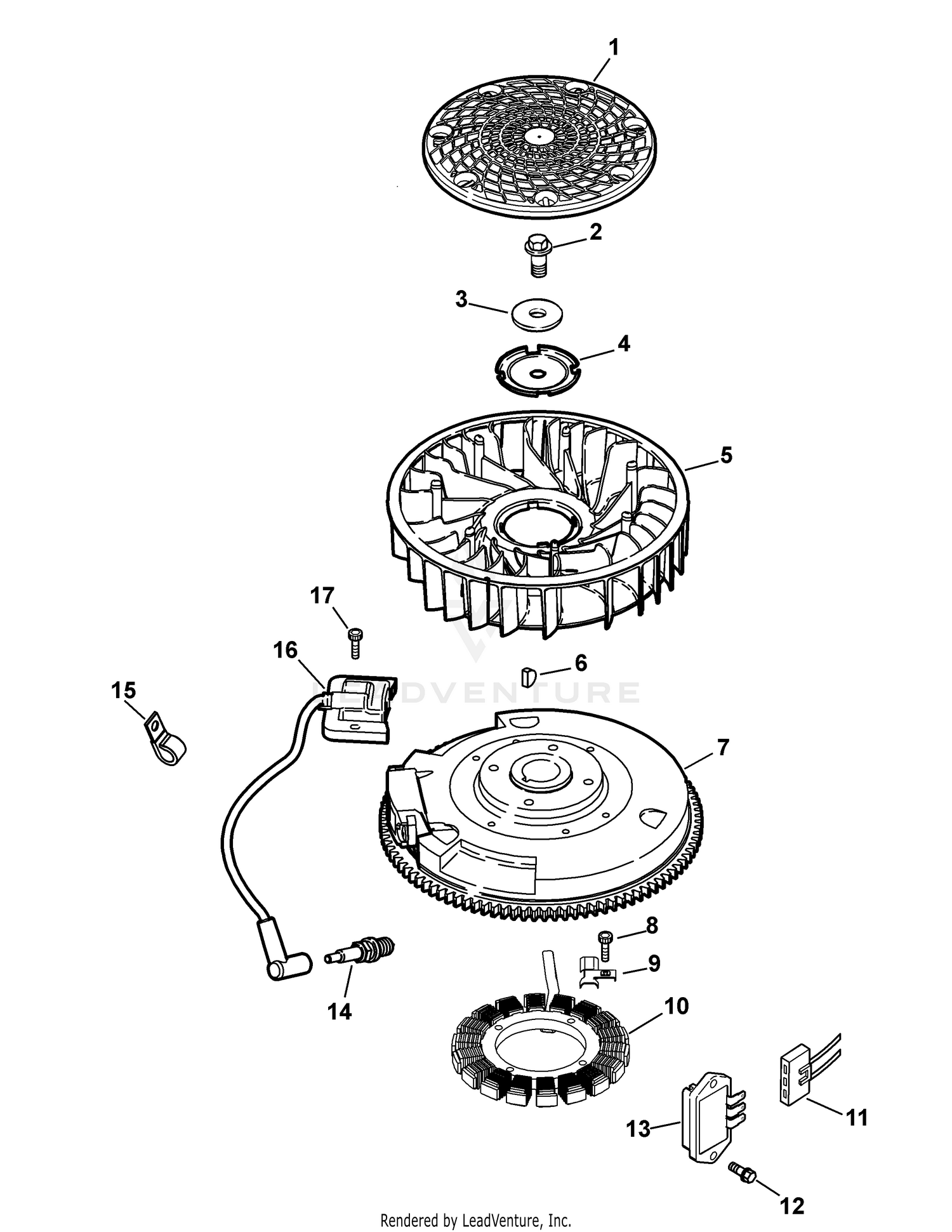 Kohler SV600-0009 Ignition & Electrical