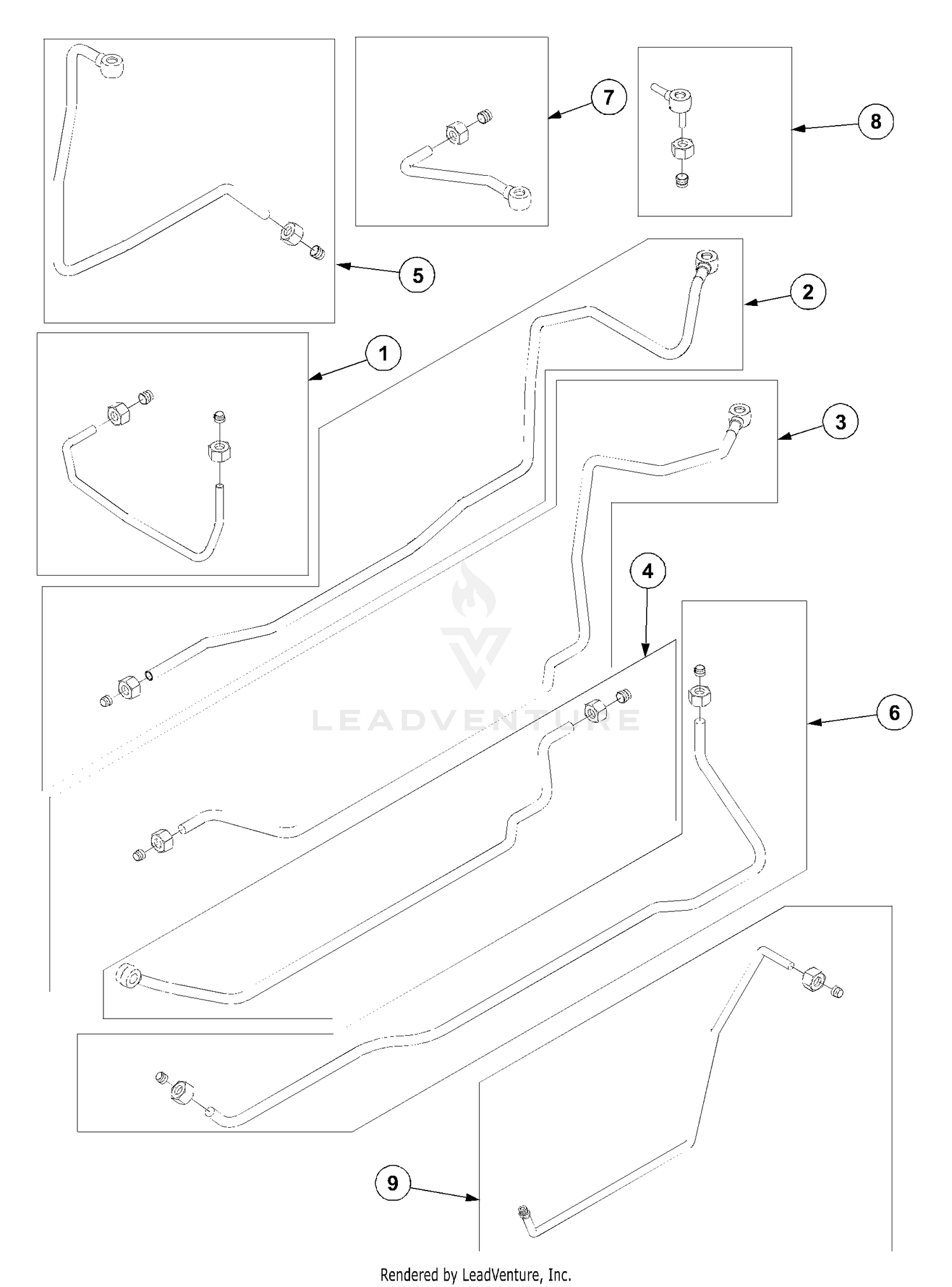 Hydraulic Line Assemblies