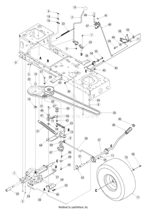 Bolens 13AM762F765 2005 Lawn Tractors PartsWarehouse