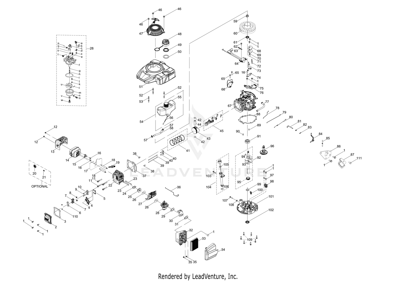 Assembly diagram