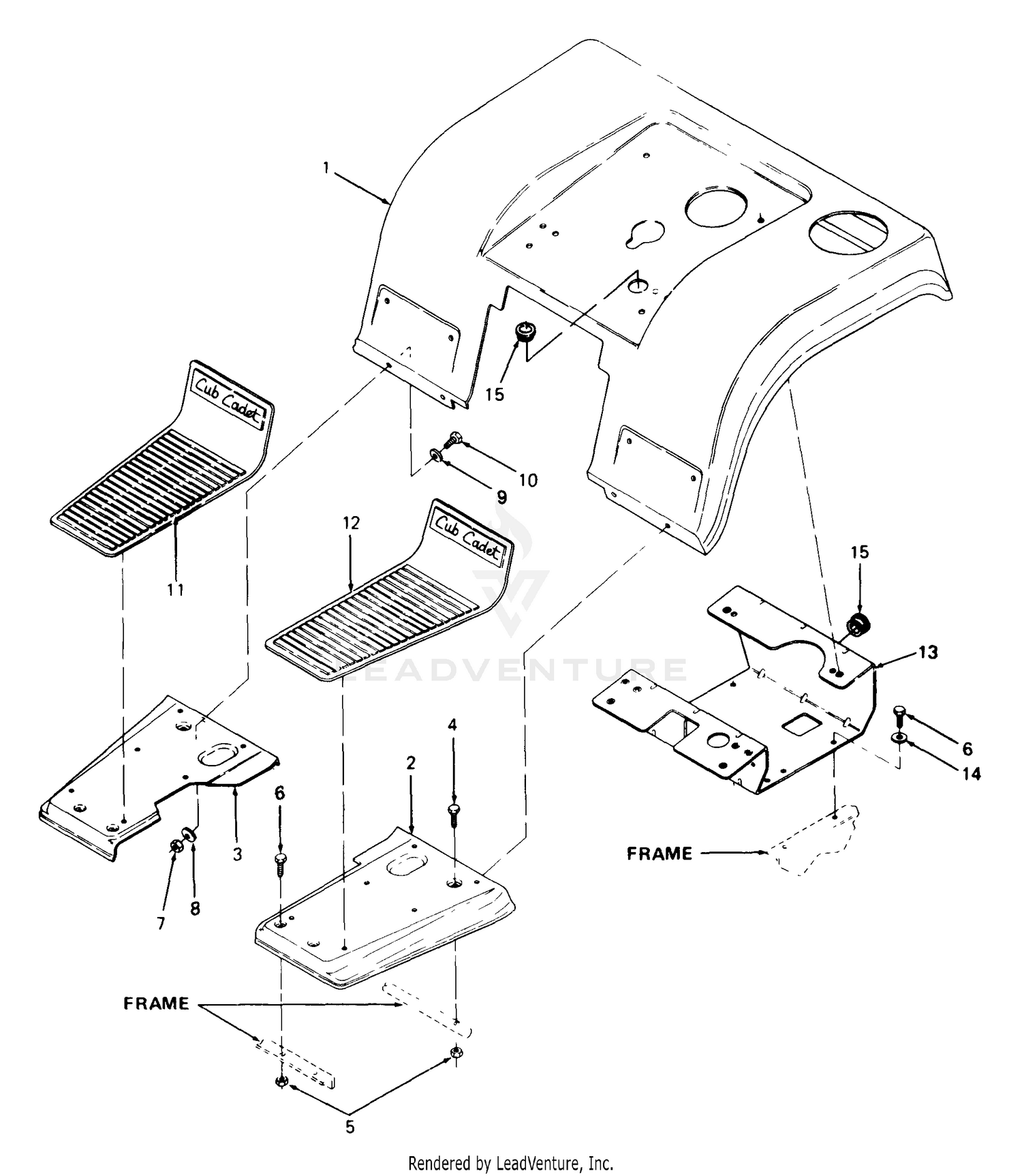 Fenders And Foot Rest