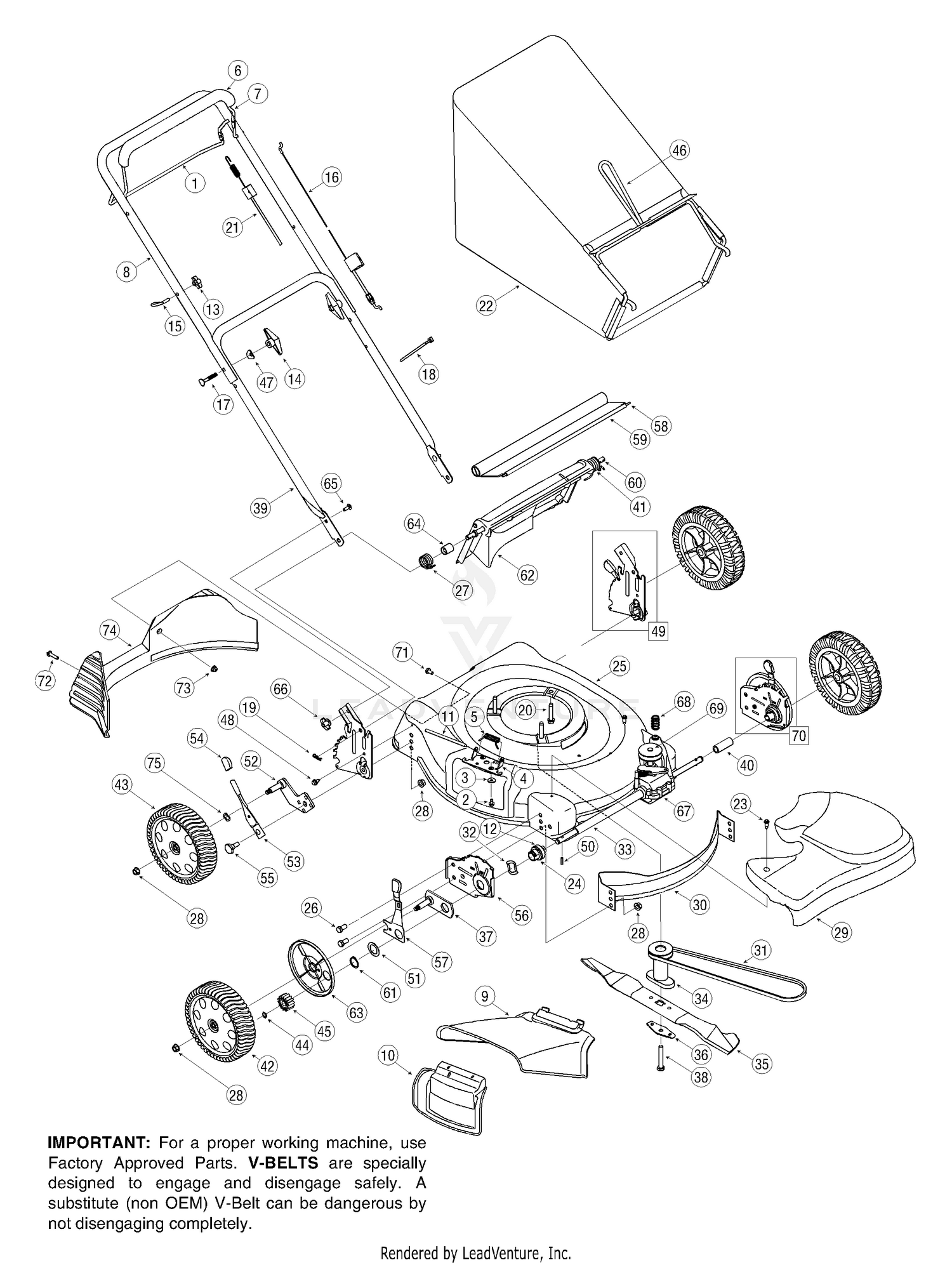 Assembly diagram