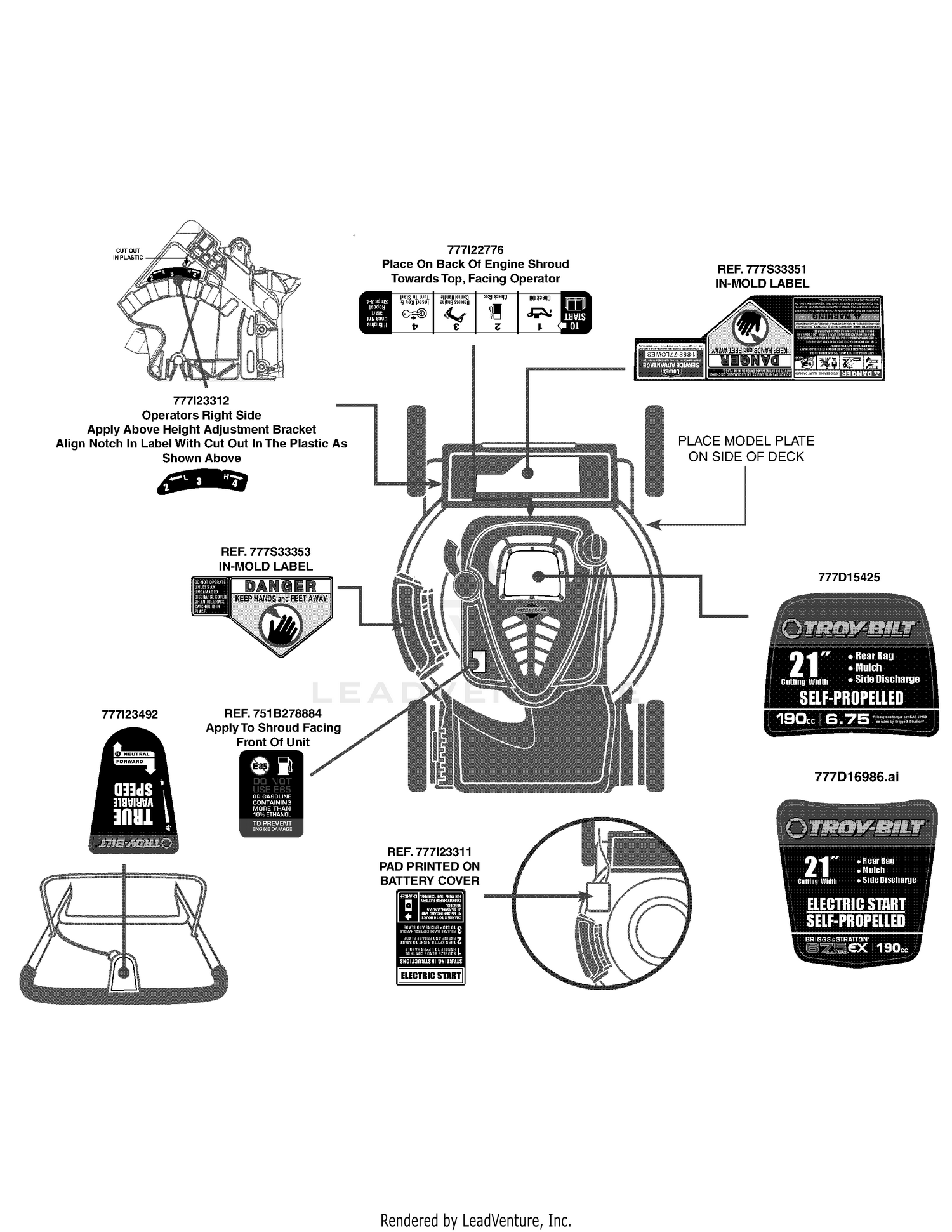 Label Map TB280ES