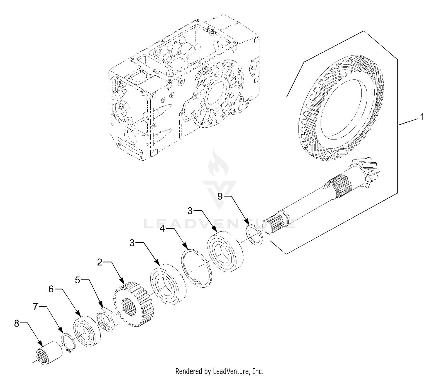 Spiral Bevel Gear Group