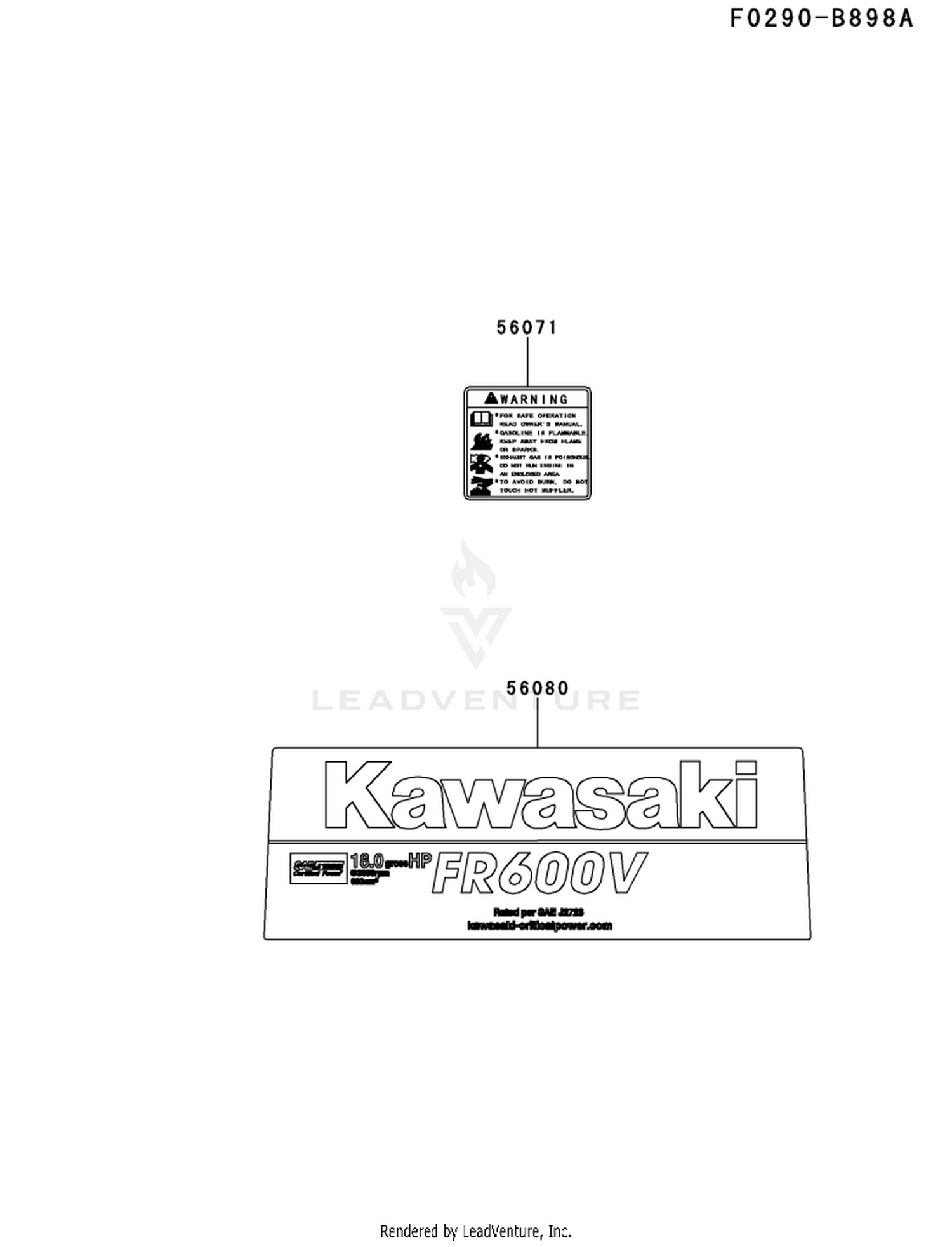 FR600V-FS06 LABEL