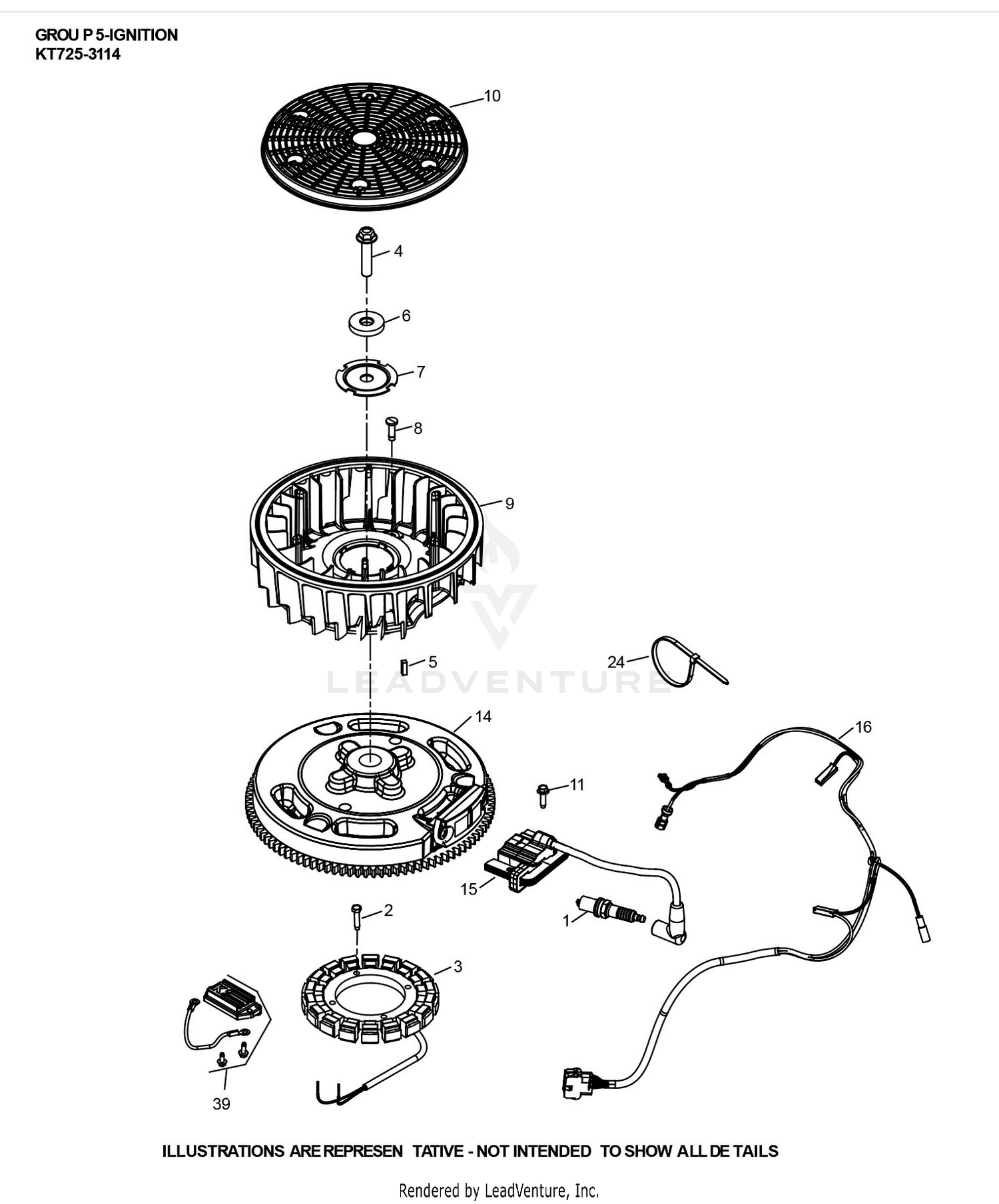 KT725-3114 Ignition & Charging