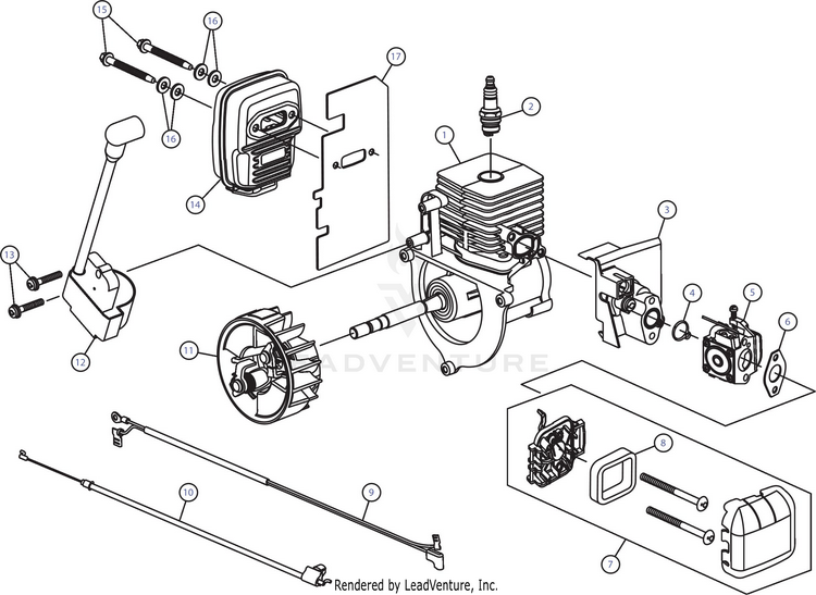 Girante nera per soffiatore mtd | Leroy Merlin