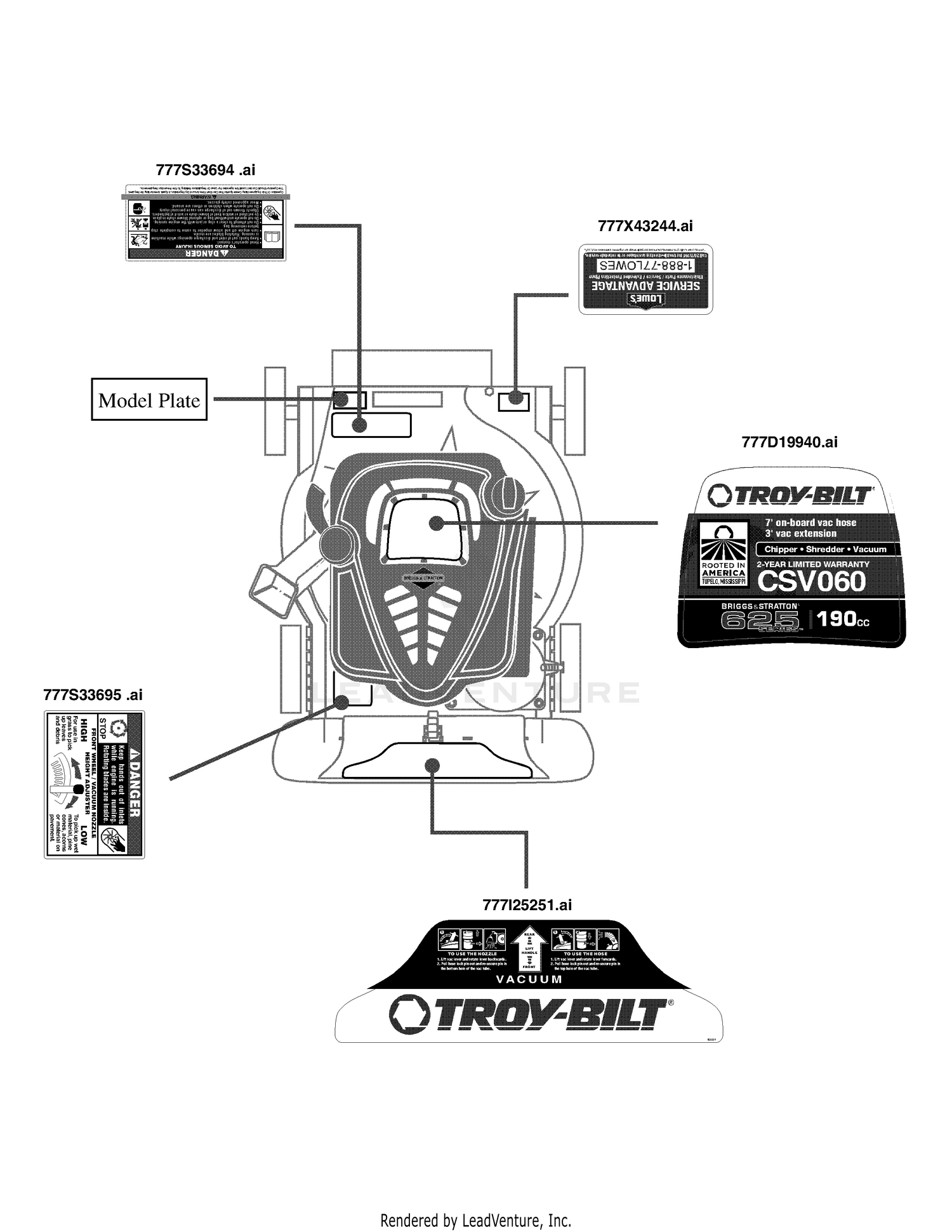 Label Map 24A-060C711