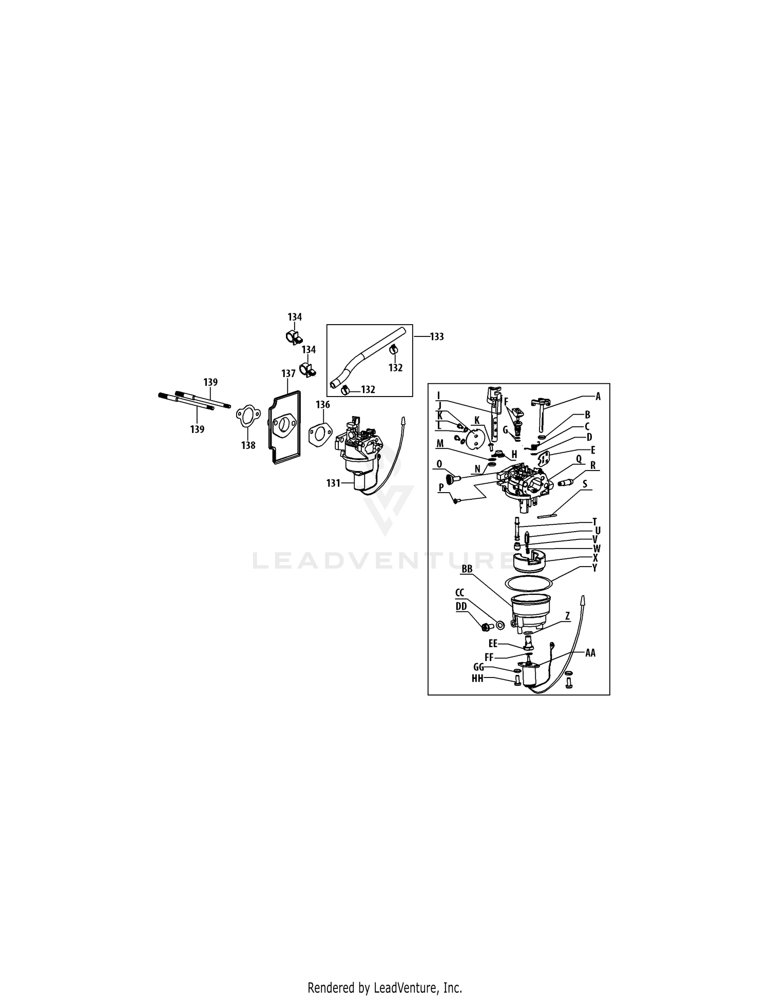 4P90M0 Carburetor Assembly