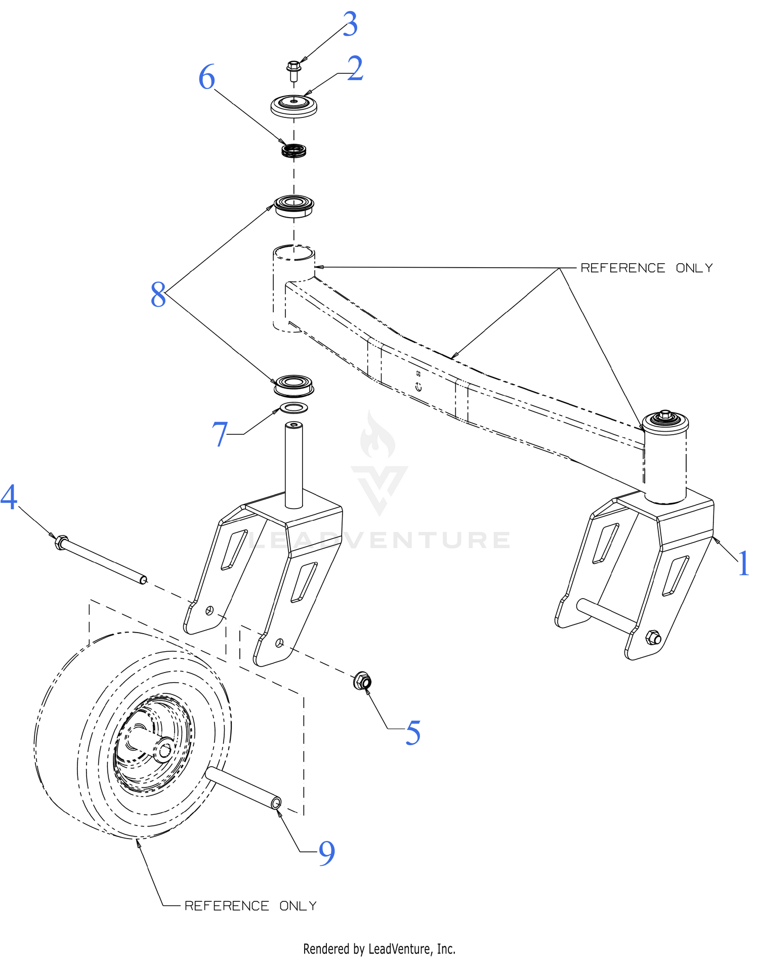 Front Caster