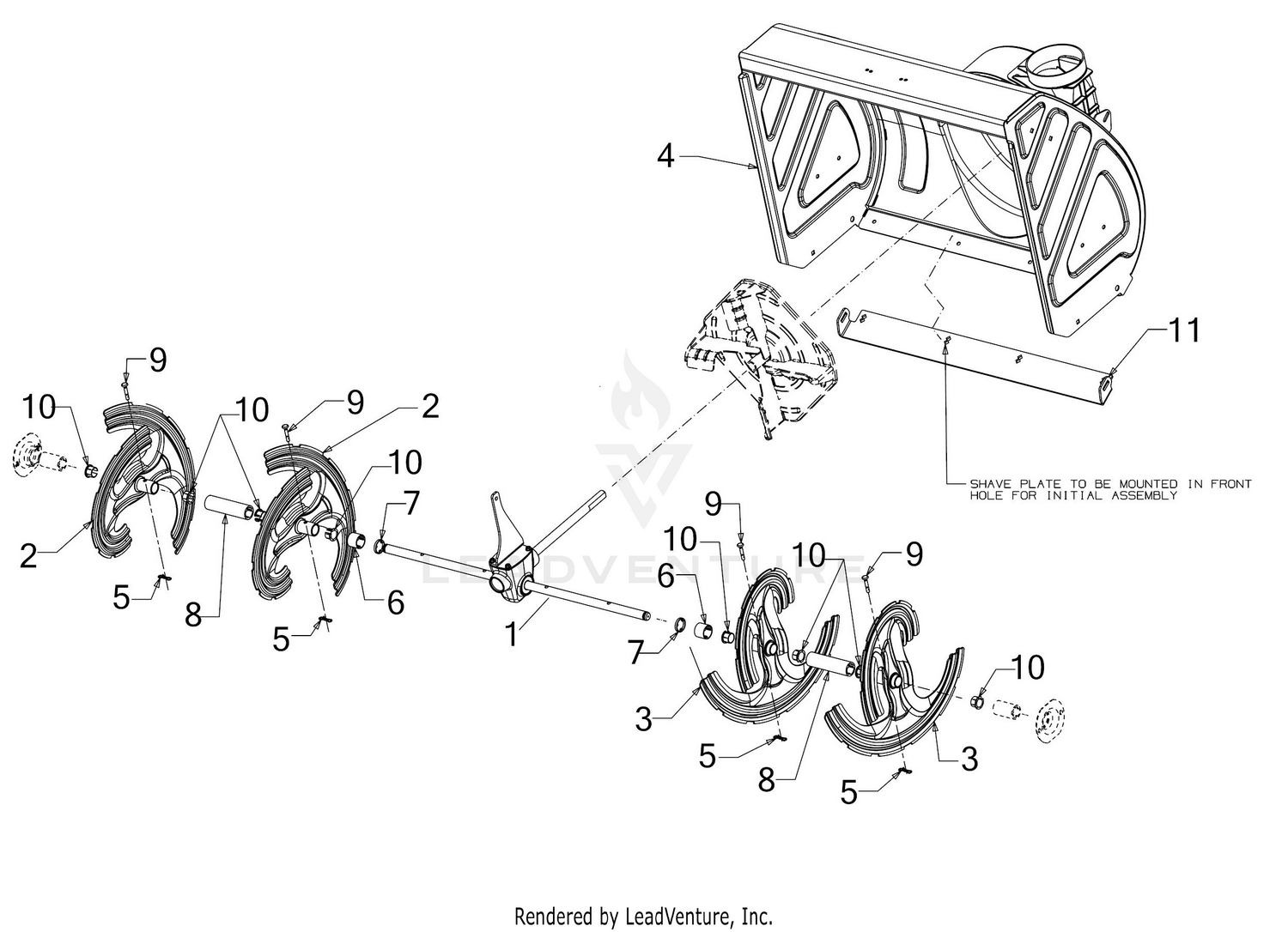 Auger Housing