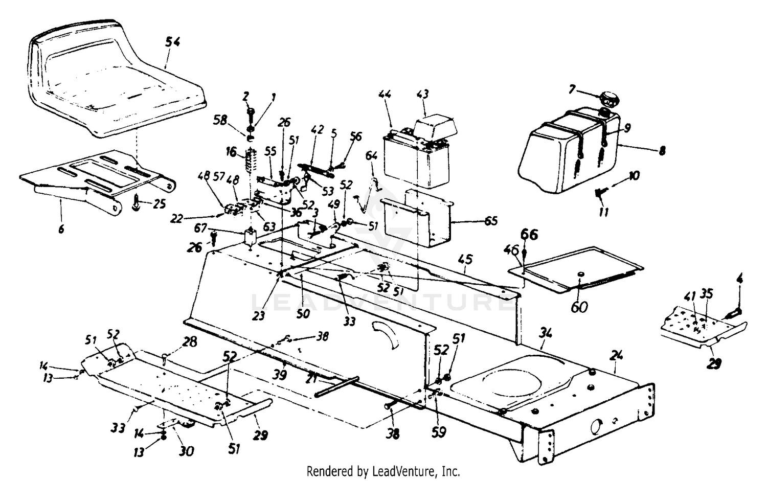 Seat And Frame Assembly