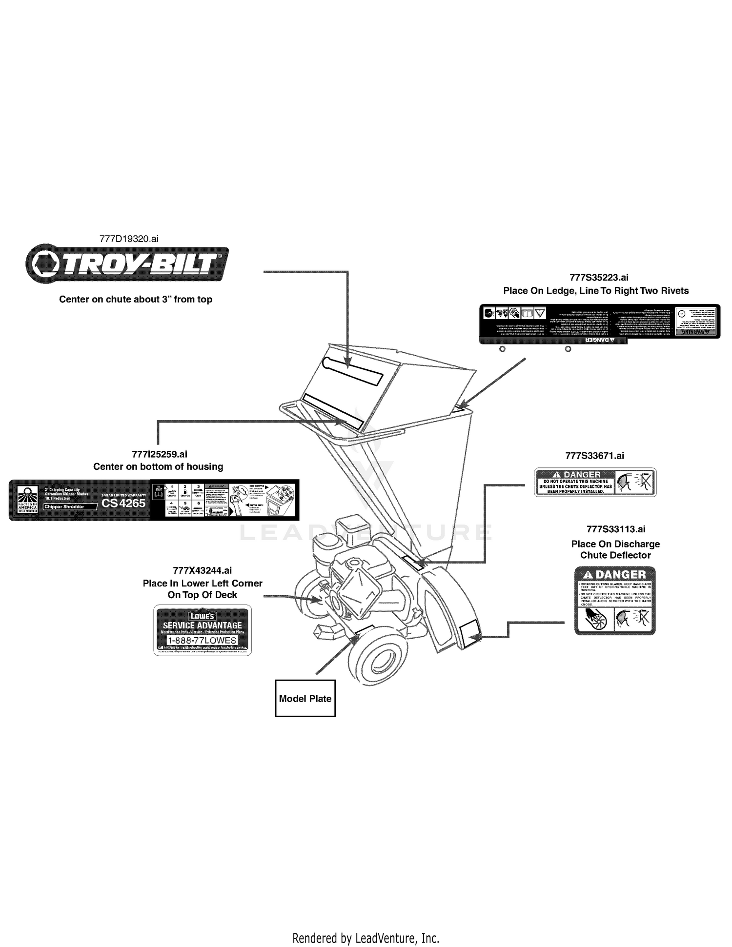 Label Map 24B-412J711