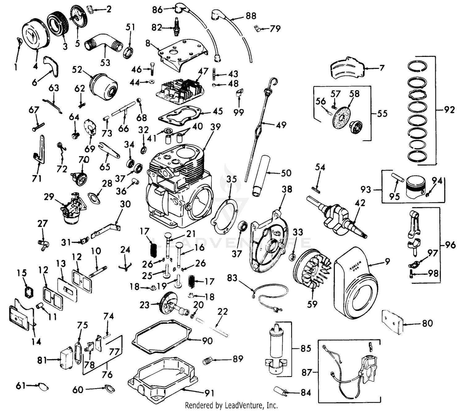 Engine-K181 Series-8 Hp