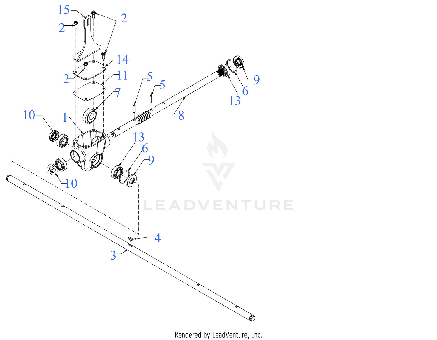 Auger Gearbox