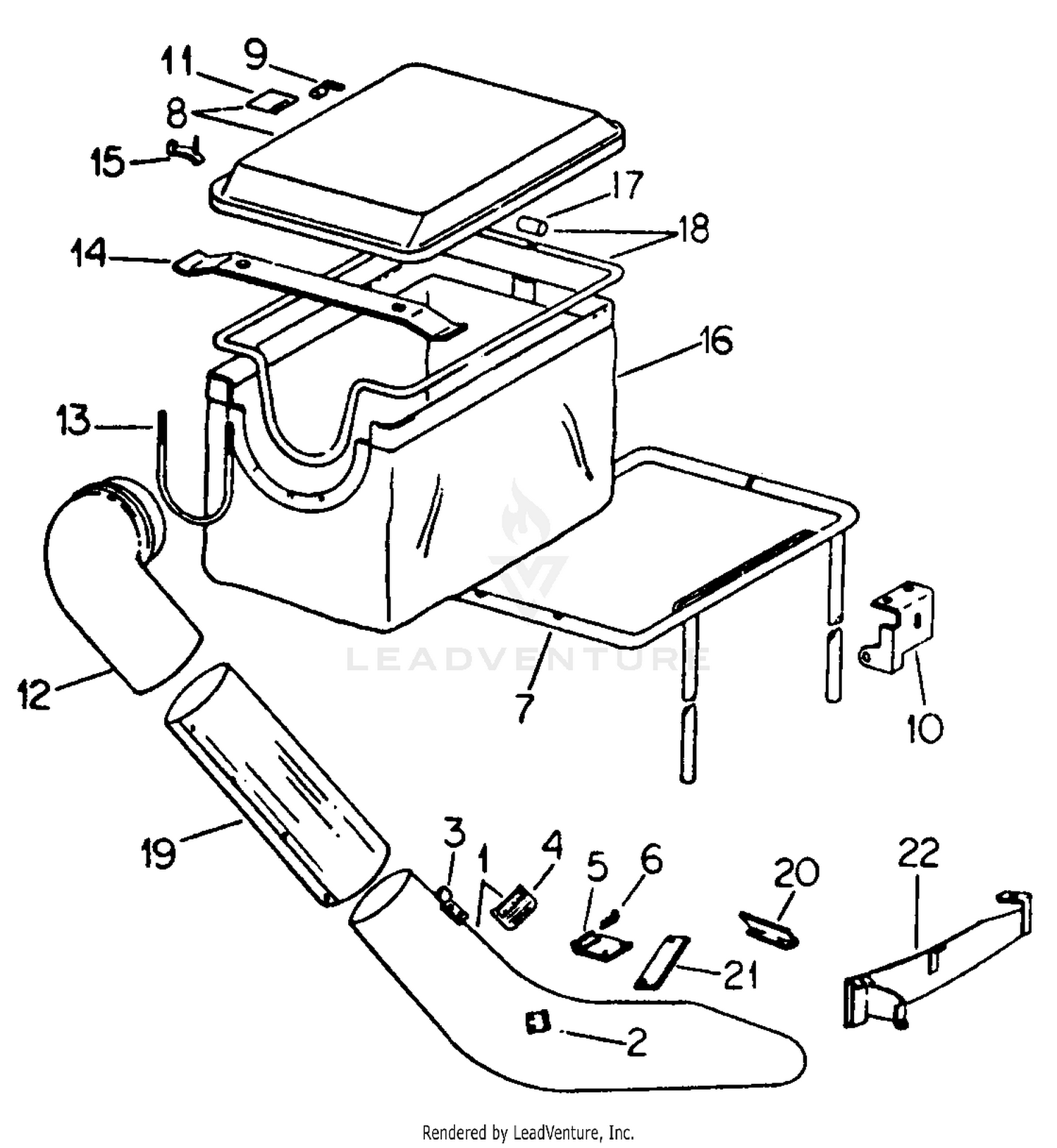 Grass Catcher Attachment
